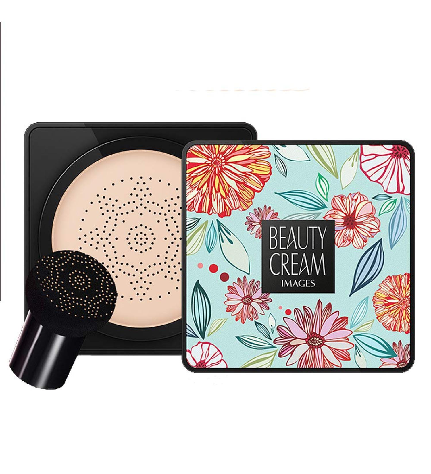 Magik Images Mushroom Head Air Cushion BB CC Cream Concealer Foundation Stick - Natural Beige Ivory - Buy Online on GoSupps.com