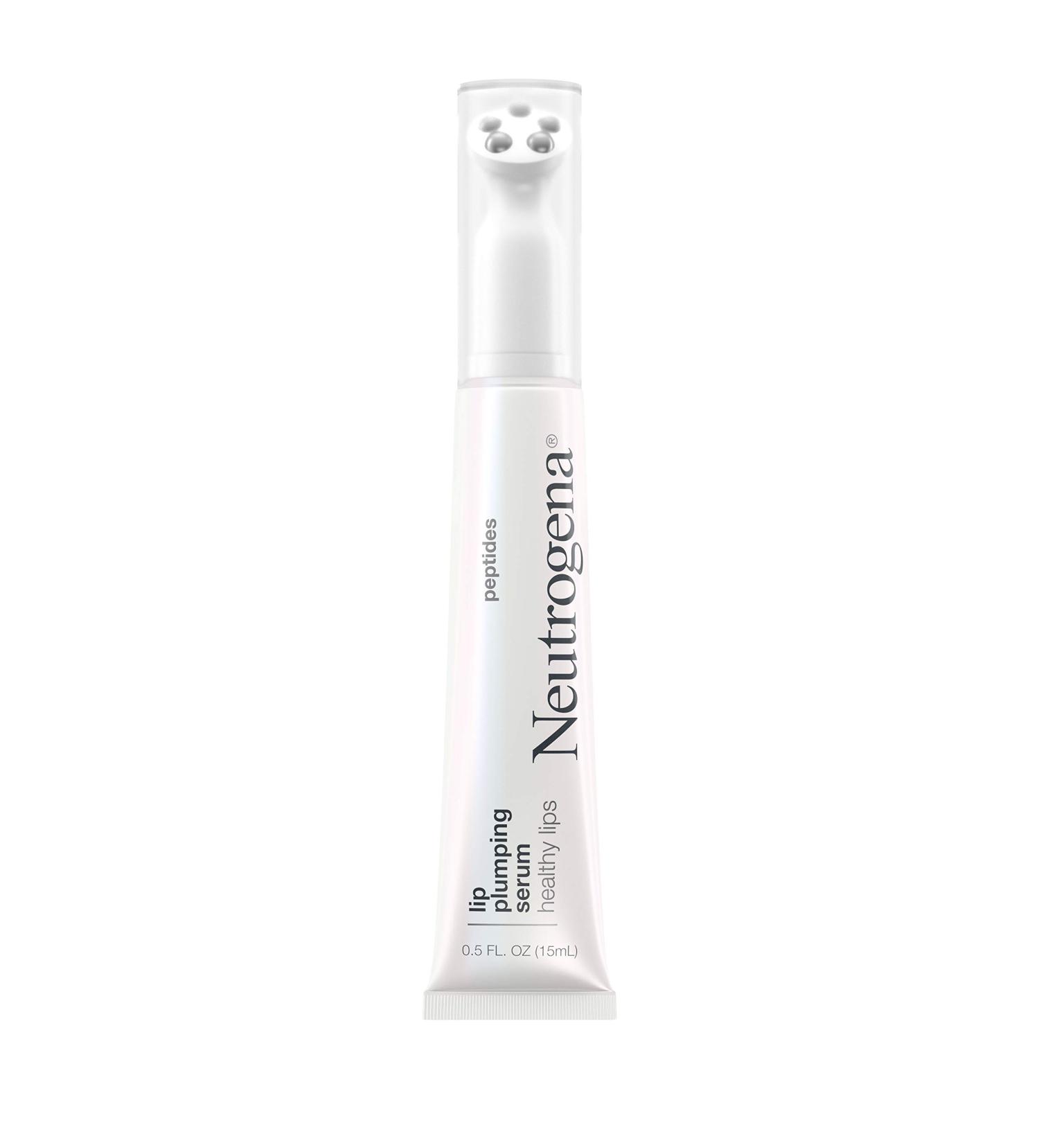 Neutrogena Healthy Lips Plumping Serum| Lip Enhancer with Peptides| 0.5 fl. oz - Buy Online on GoSupps.com