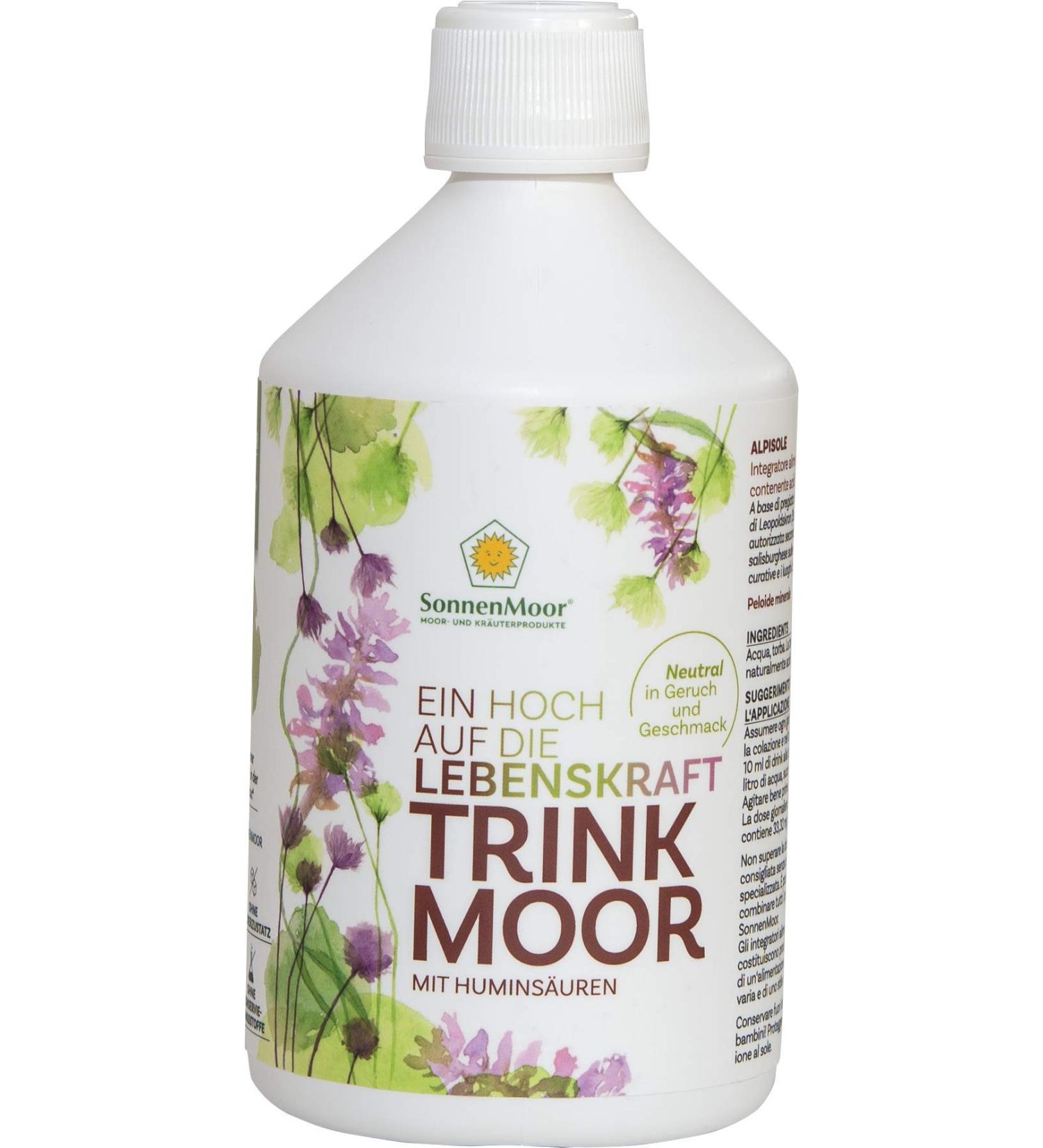 Sonnenmoor Liquid Drinking Moor - 500 ml - Boost Intestinal Health & Vitality - International Shipping Available - Buy Online on GoSupps.com
