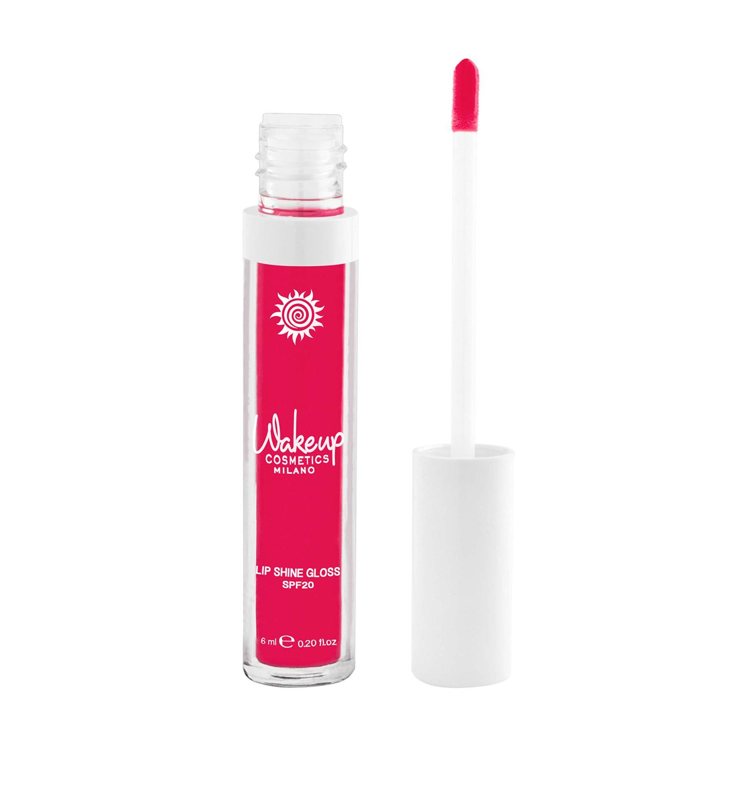 Wakeup Cosmetics Milano Wakeup Cosmetics Lip Shine Gloss with SPF20 Red Heart