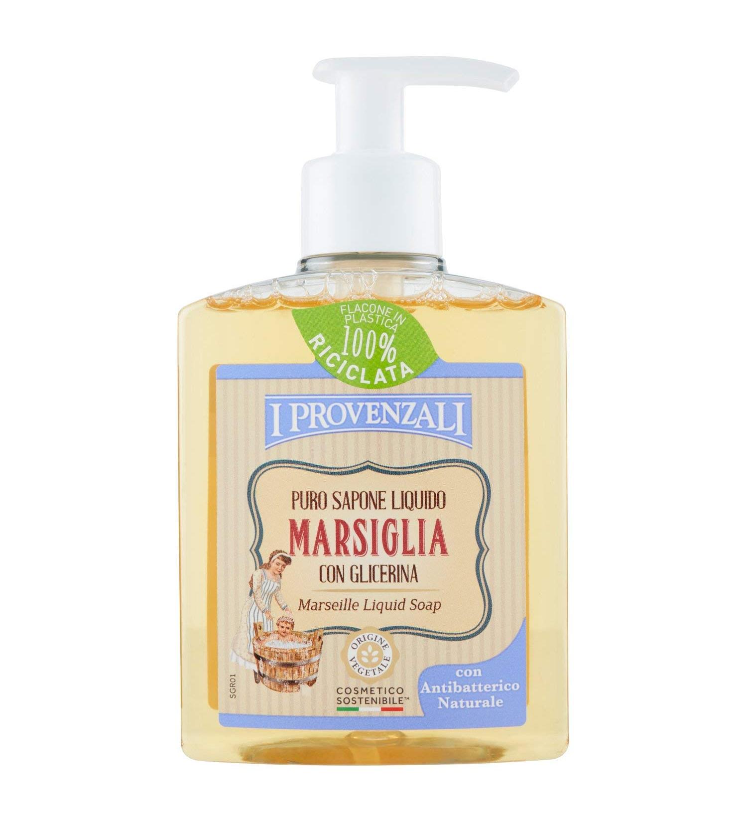 I Provenzali Marseille Liquid Soap - 250 ml | Natural Eco-Friendly International Shipping - Buy Online on GoSupps.com