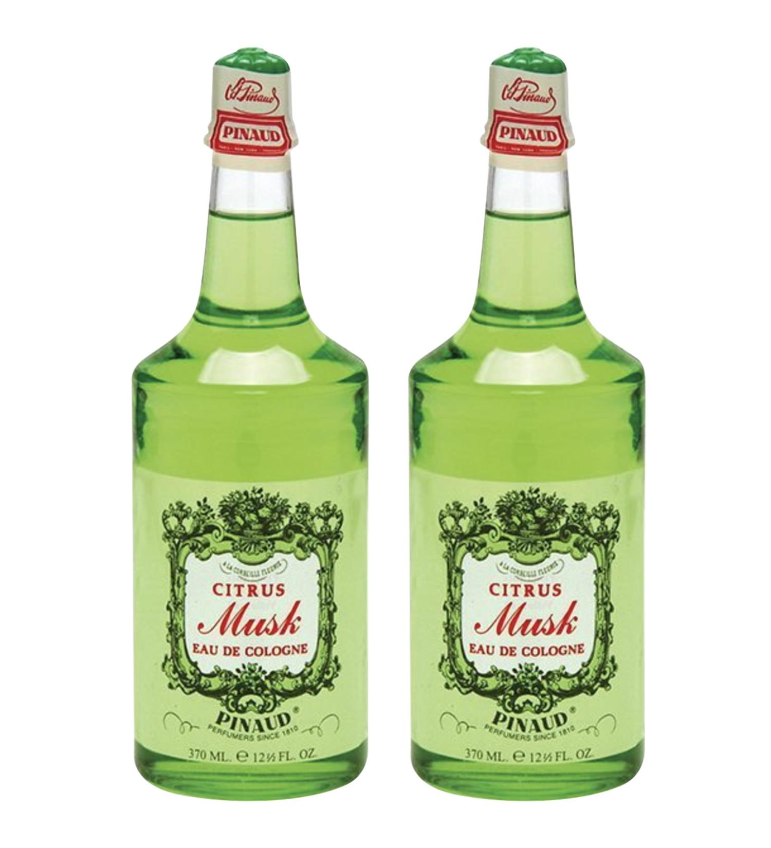 Clubman Pinaud Citrus Musk Eau De Cologne Invigorating Citrus and Musk Blend for Men 12.5 Fl Oz (Pack of 2) - Buy Online on GoSupps.com