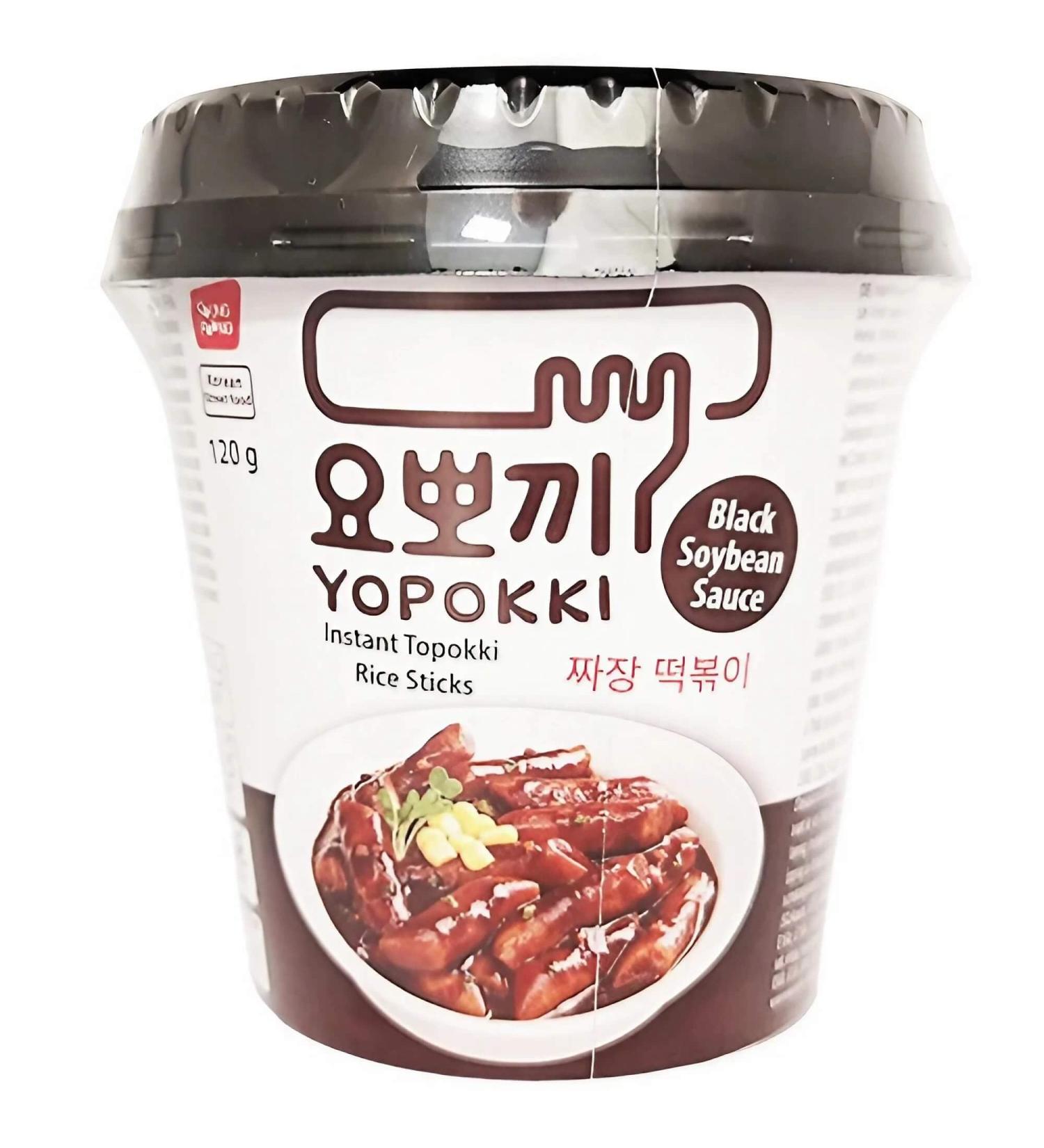 rumarkt Yopokki Instant Jjajang Topokki Rice Cakes (6 x 120 g)