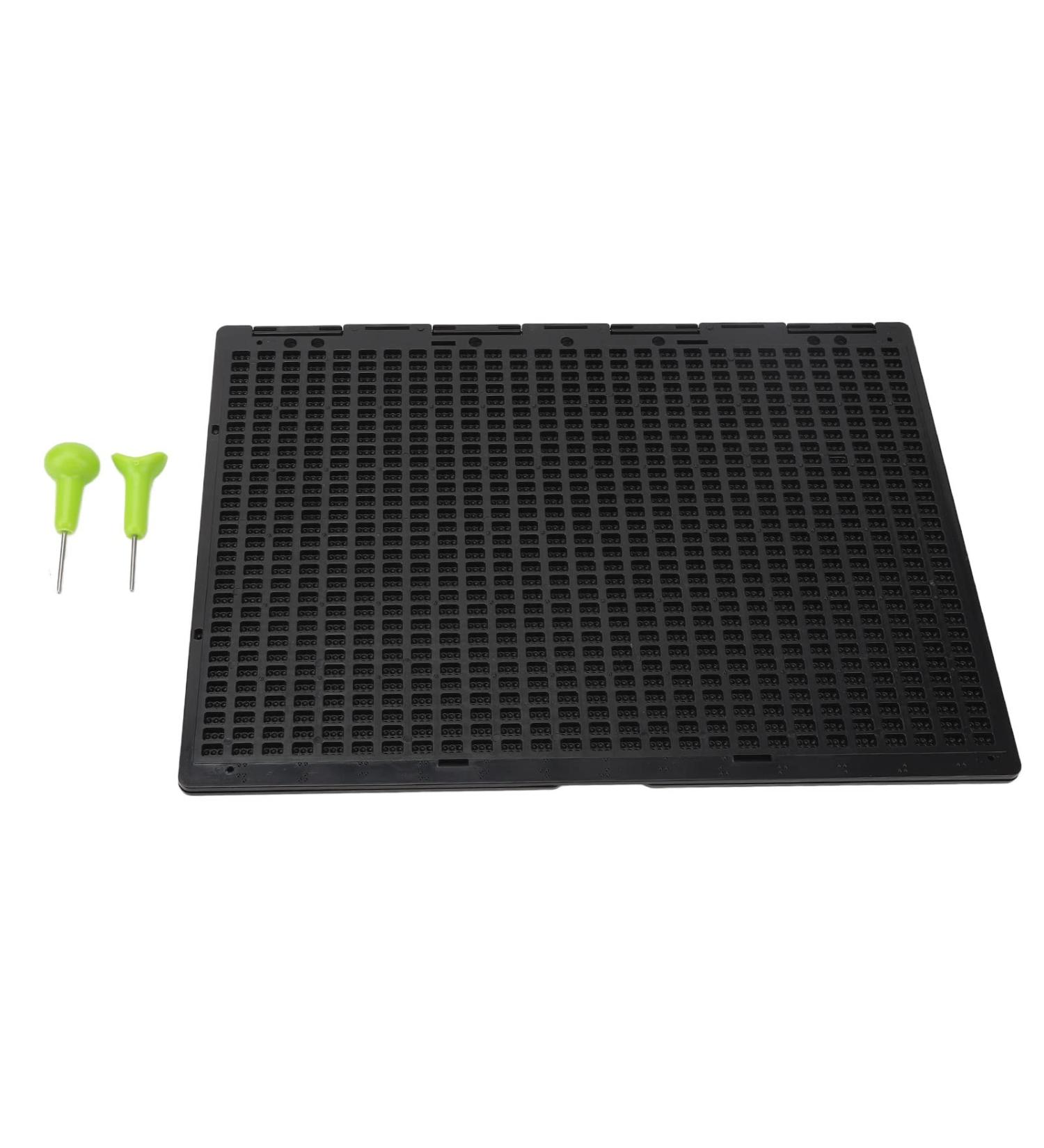 Stylus Braille Slate Braille Slate 27 Lines 30 Cells Black Plastic Braille Writing Slate with Stylus for Blind - Buy Online on GoSupps.com