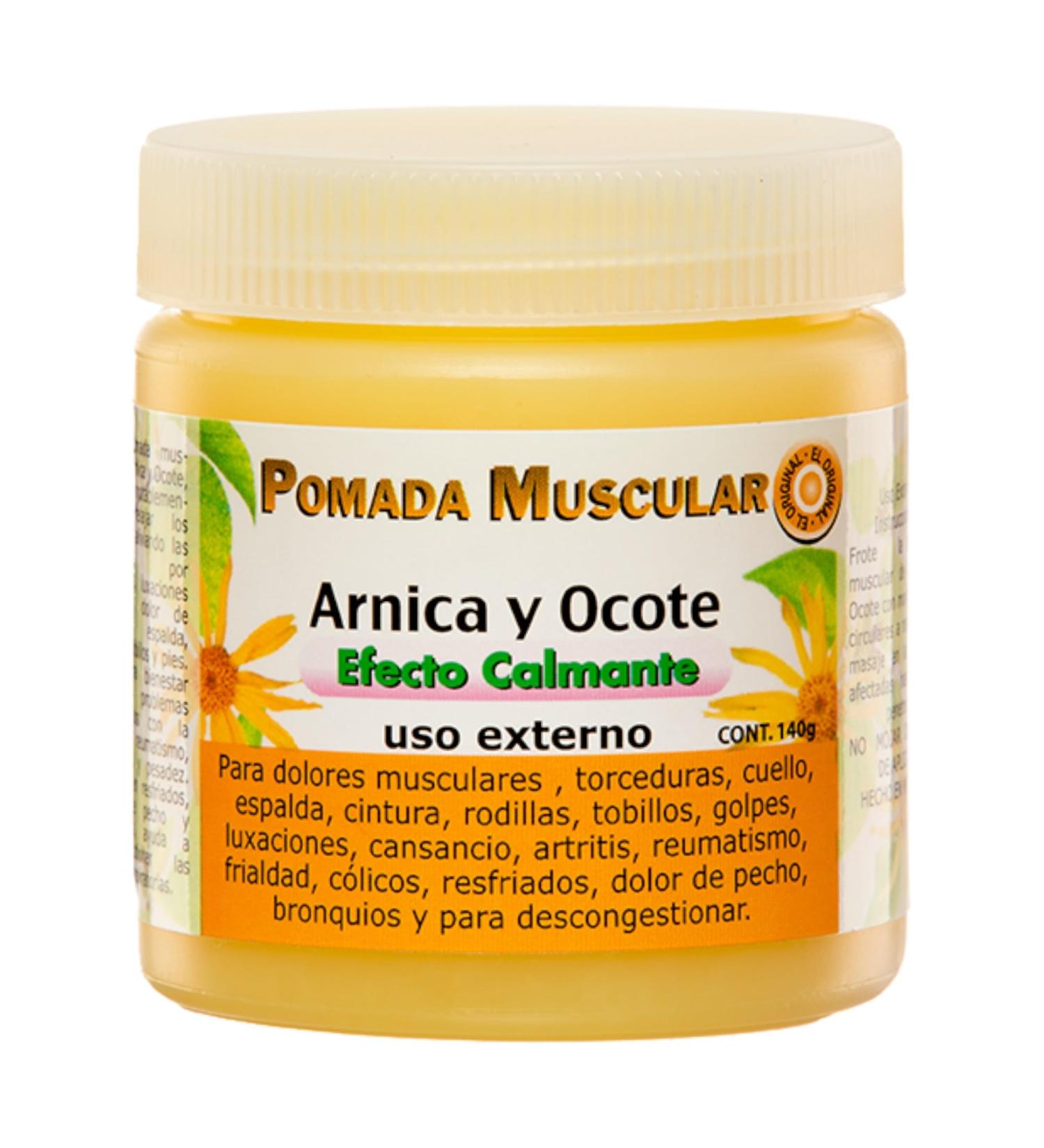 Arnica and Ocote Muscle Ointment Calming Effect 140grs. - Buy Online on GoSupps.com
