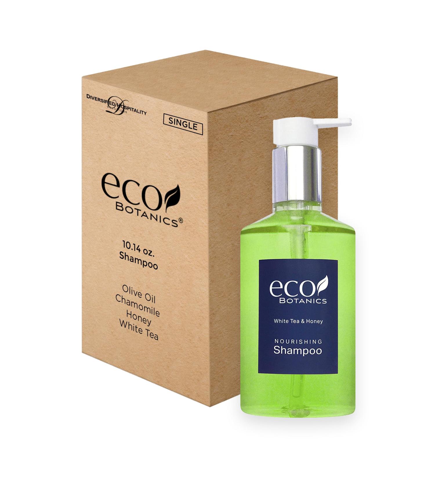 Terra Pure Eco Botanics Shampoo - White Tea & Honey | 10.14 oz | Premium Hotel Amenities - Buy Online - Buy Online on GoSupps.com