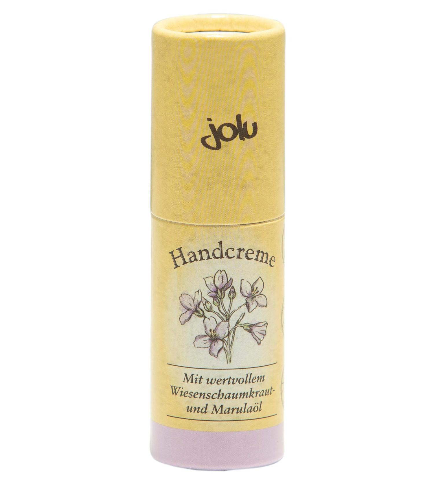 Jolu Natural Cosmetics Solid Hand Cream - Vegan Paraben-Free 30ml for Very Dry Hands - Buy Online on GoSupps.com