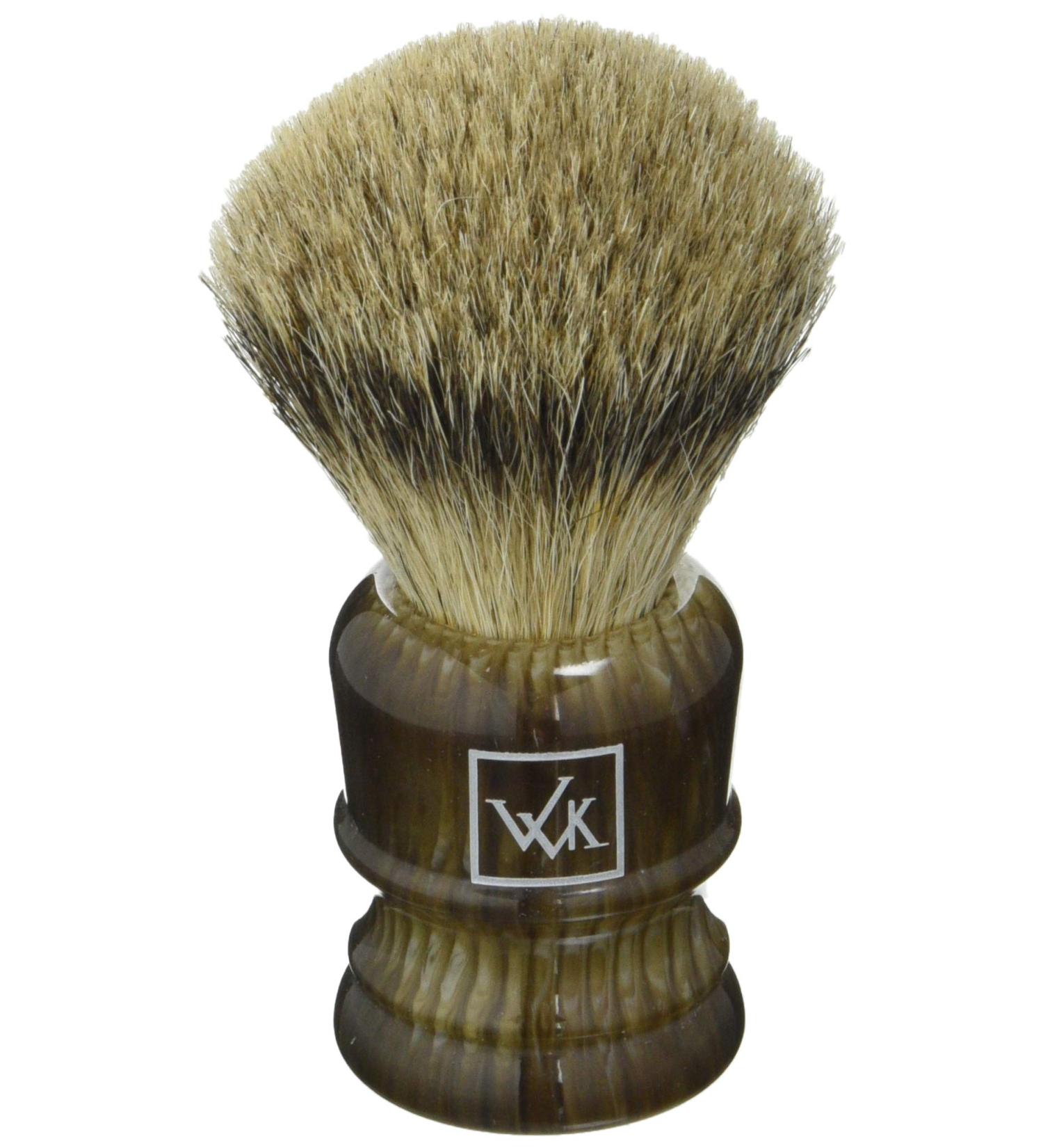 Walkiria WK Shaving Brush with Holder - Premium 100g Brush for an Exceptional Shave | International Shipping Available - Buy Online on GoSupps.com