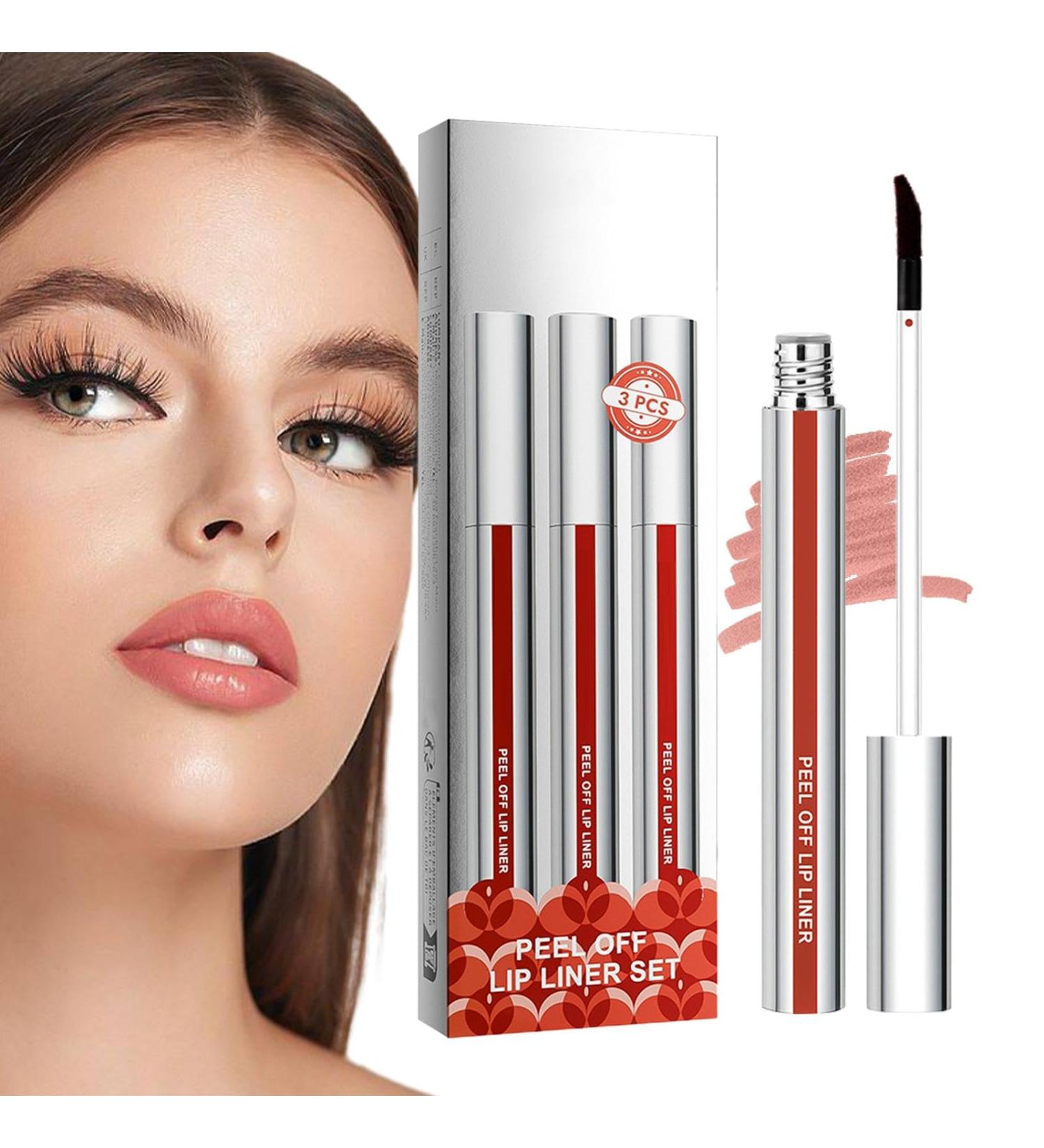 Liquid Lip Peel Lip Colouring | 3x Matte Matte Waterproof and Moisturizing Tearing Dyes Non-Sticky Cut No Bleaching Pigment Lipliner for Women - Buy Online on GoSupps.com
