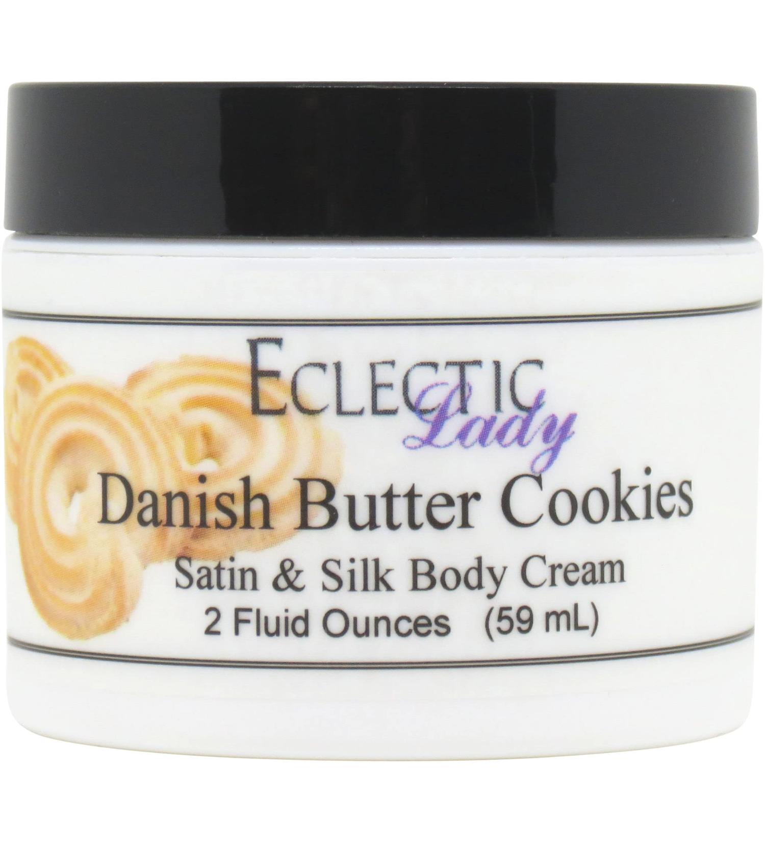 Eclectic Lady Danish Butter Cookies Body Cream - 2 oz Handcrafted Lotion with Shea Butter & Aloe | Phthalate-Free Perfect for Women - Buy Online on GoSupps.com