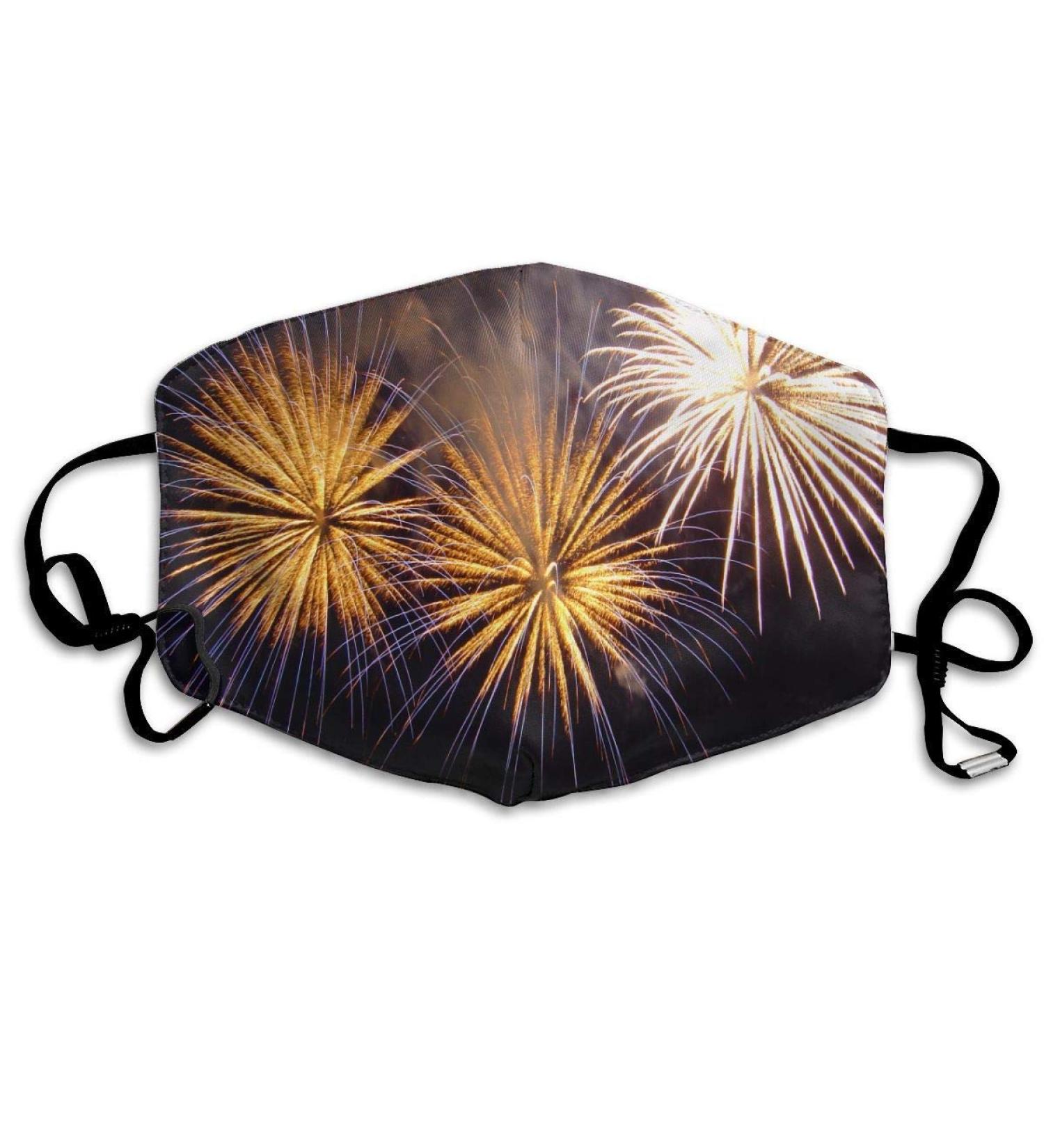 Breathable premium facial protection cover happy new year fireworks women men anti wind dust protection protective cover for skiing camping travel safety daily use