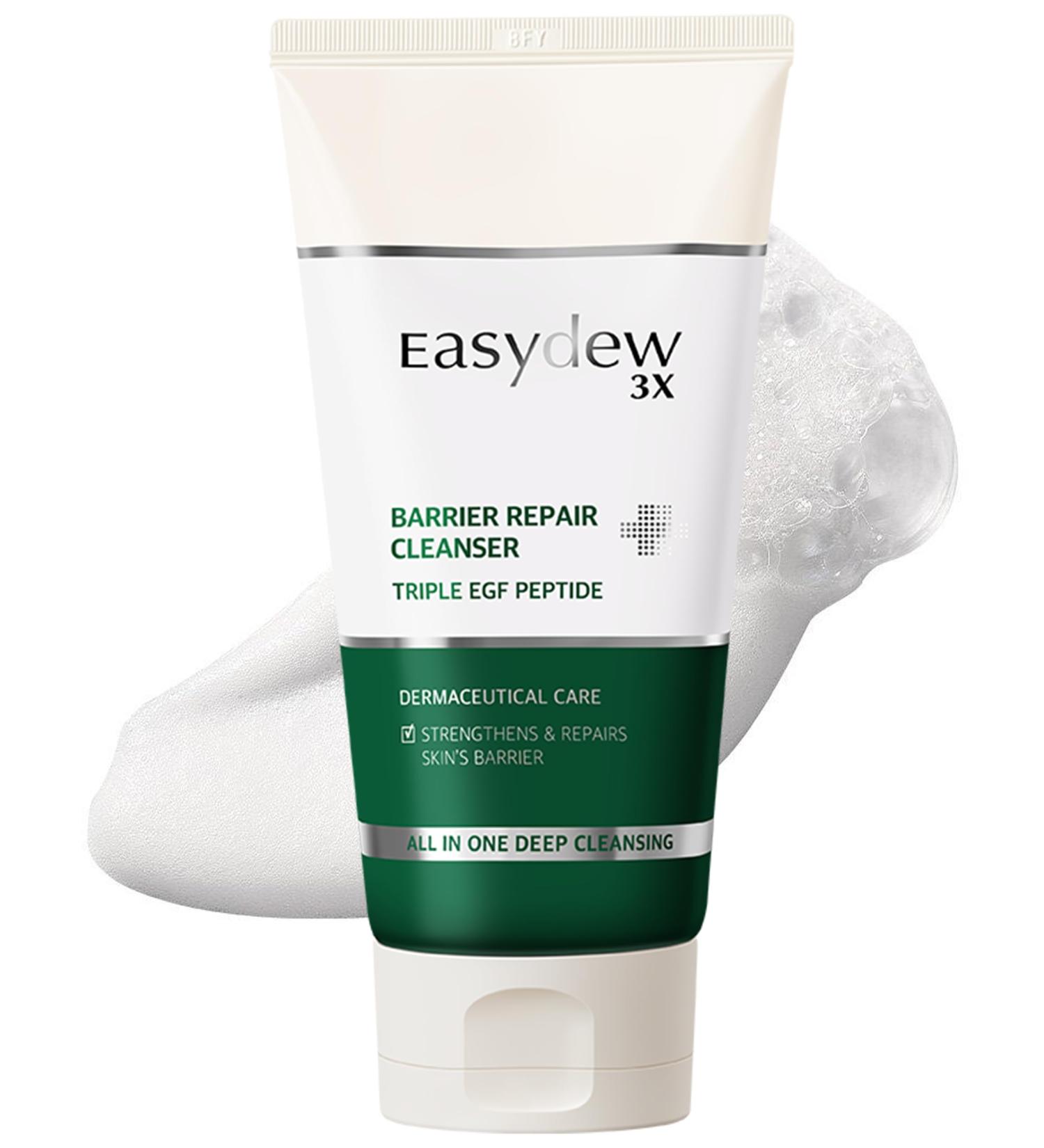 EASYDEW Barrier Repair Cleanser - Deep Pore Cleansing and Skin Barrier Enhancement Face Bubble Wash with Salicylic Acid Hyaluronic Acid Collagen Niacinamide Panthenol DW-EGF Peptide 5.07 fl.oz. - Buy Online on GoSupps.com