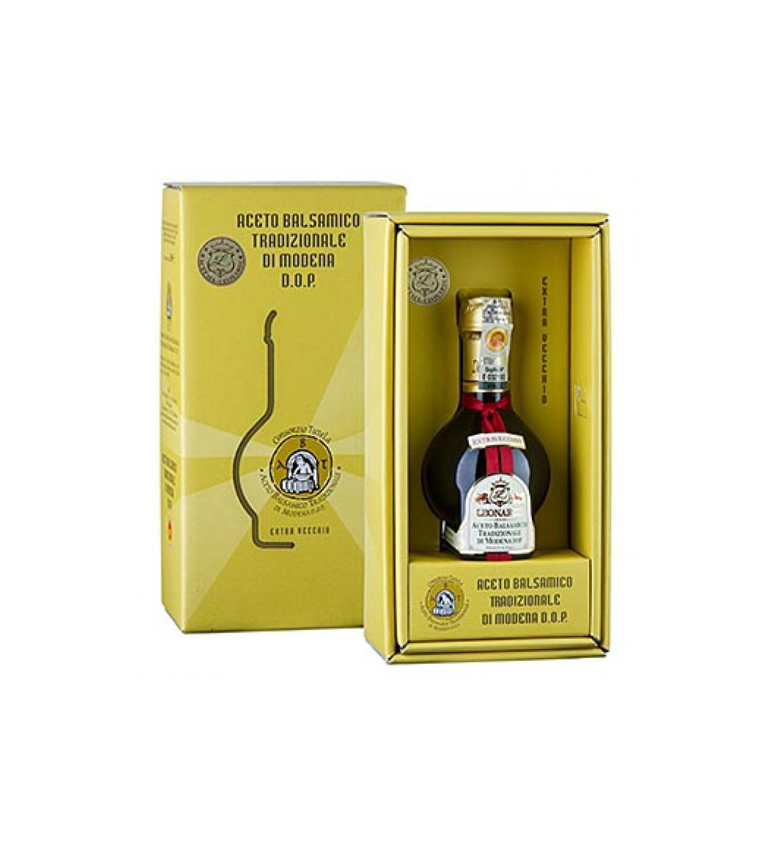 Leonardi Giovanni Leonardi Traditional Balsamic Vinegar DOP Extravecchio Age 25 Gift Box 100 ml