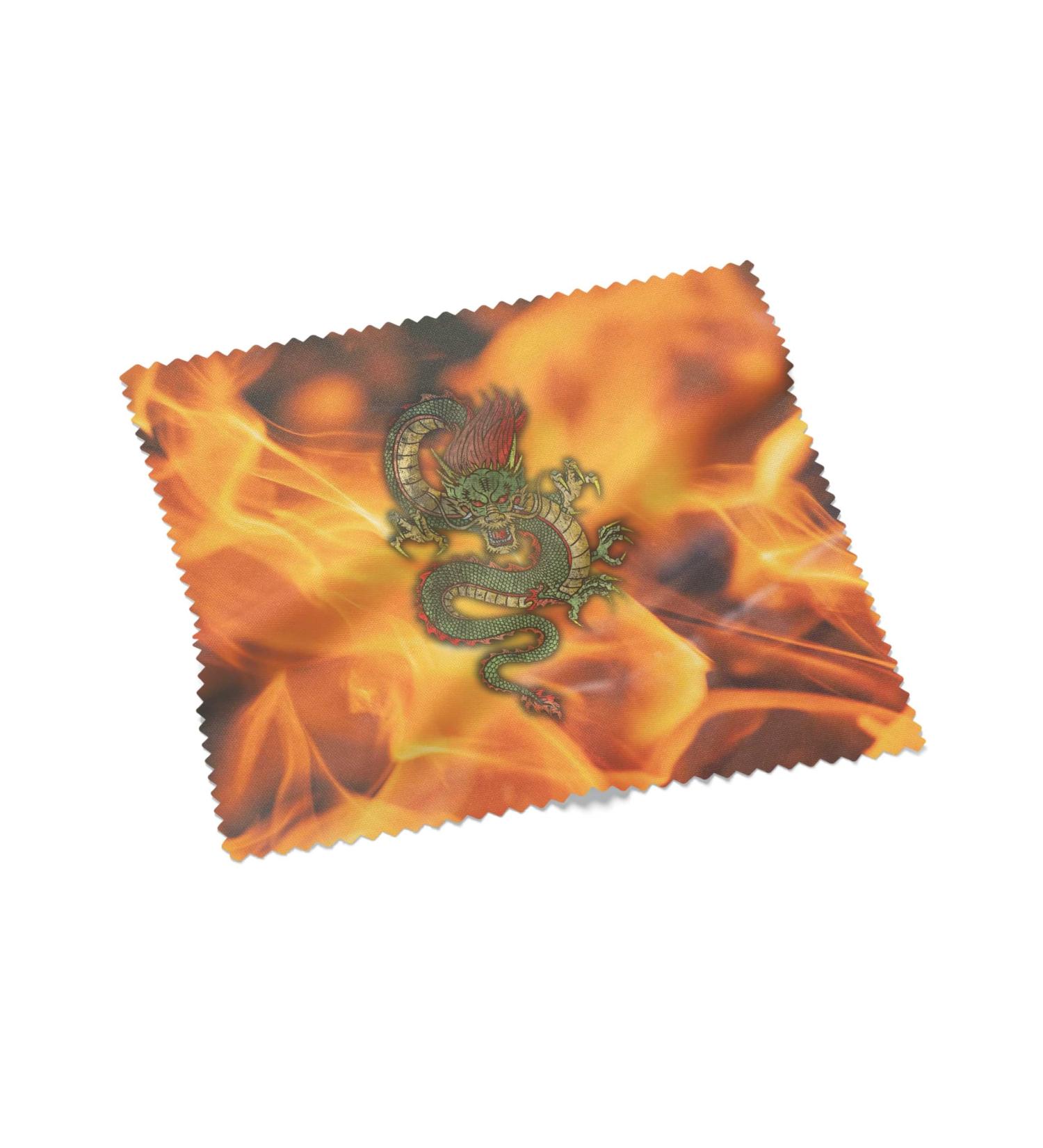 Urban Backwoods Chinese Dragon Microfiber Cloth Glasses Cleaning Cloth