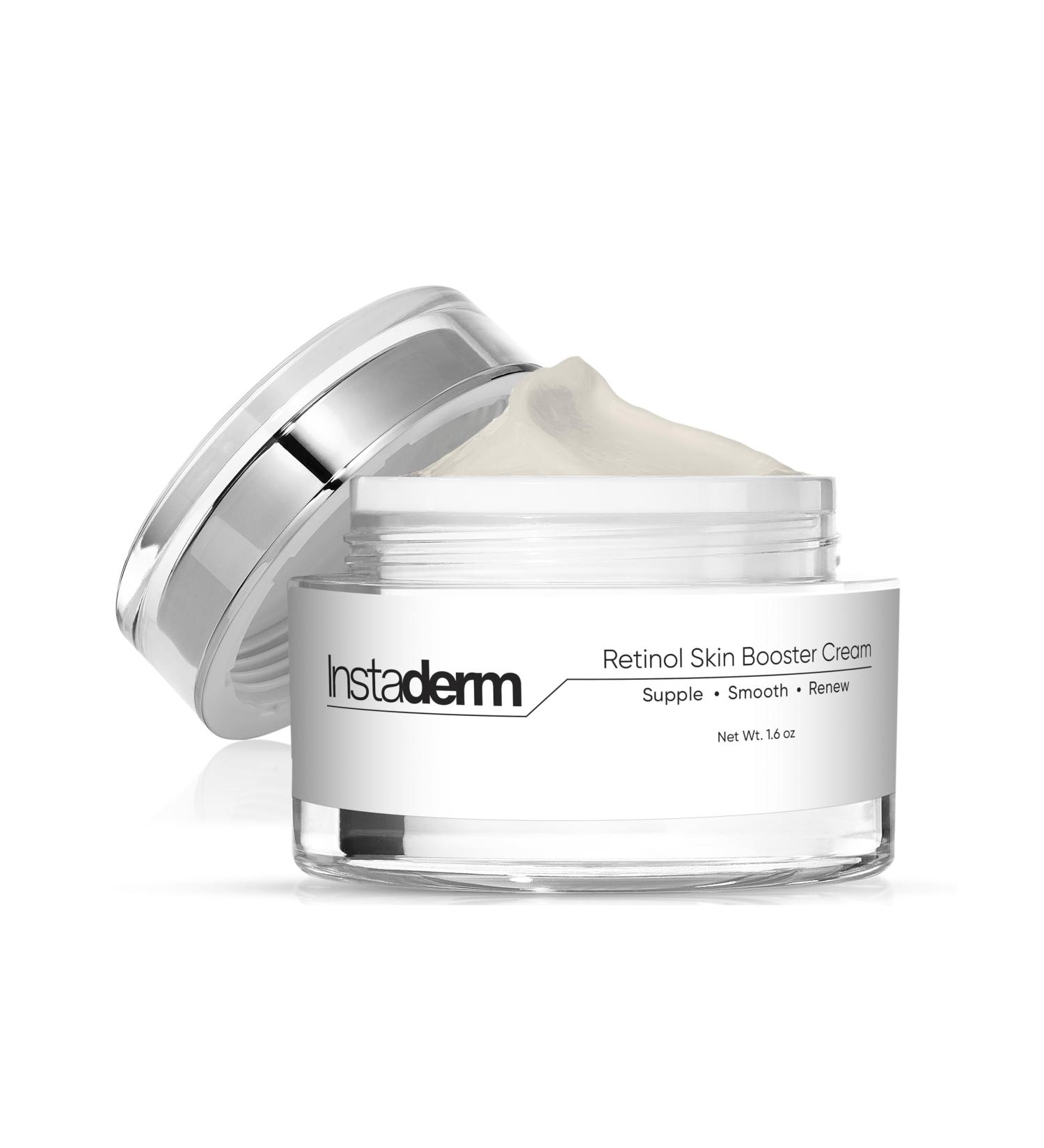 Retinol Skin Booster Cream- Age-Defying formula That Visibly Reduce The appearance of Fine Lines & Wrinkles. Improve Firmness Elasticity Thickness Of The Skin & Evens skin Tone. - Buy Online on GoSupps.com