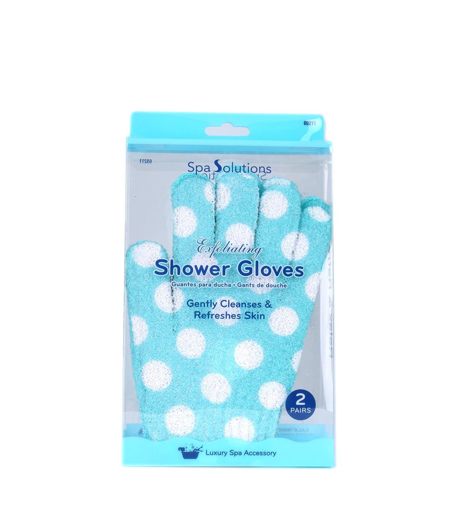 Cala Aqua exfoliating shower gloves