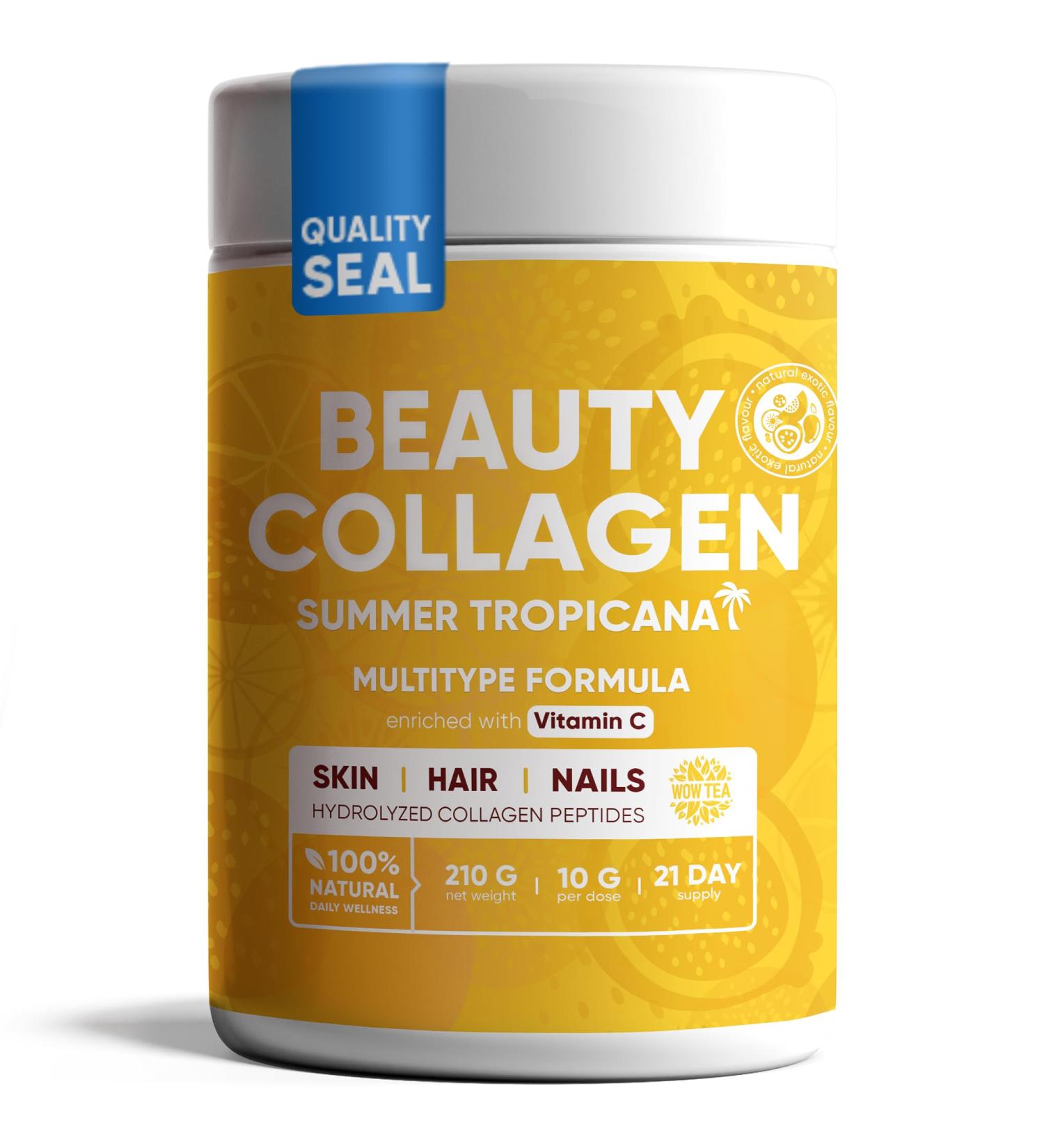 WOW TEA: Collag ne Summer Tropicana - Buy Online on GoSupps.com