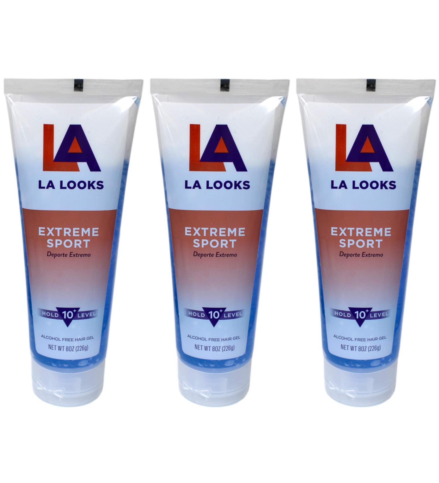 LA Looks Absolute Styling Extreme Sport Level 10+ Tri Active Hold 8 Oz (Pack of 3) - Buy Online on GoSupps.com
