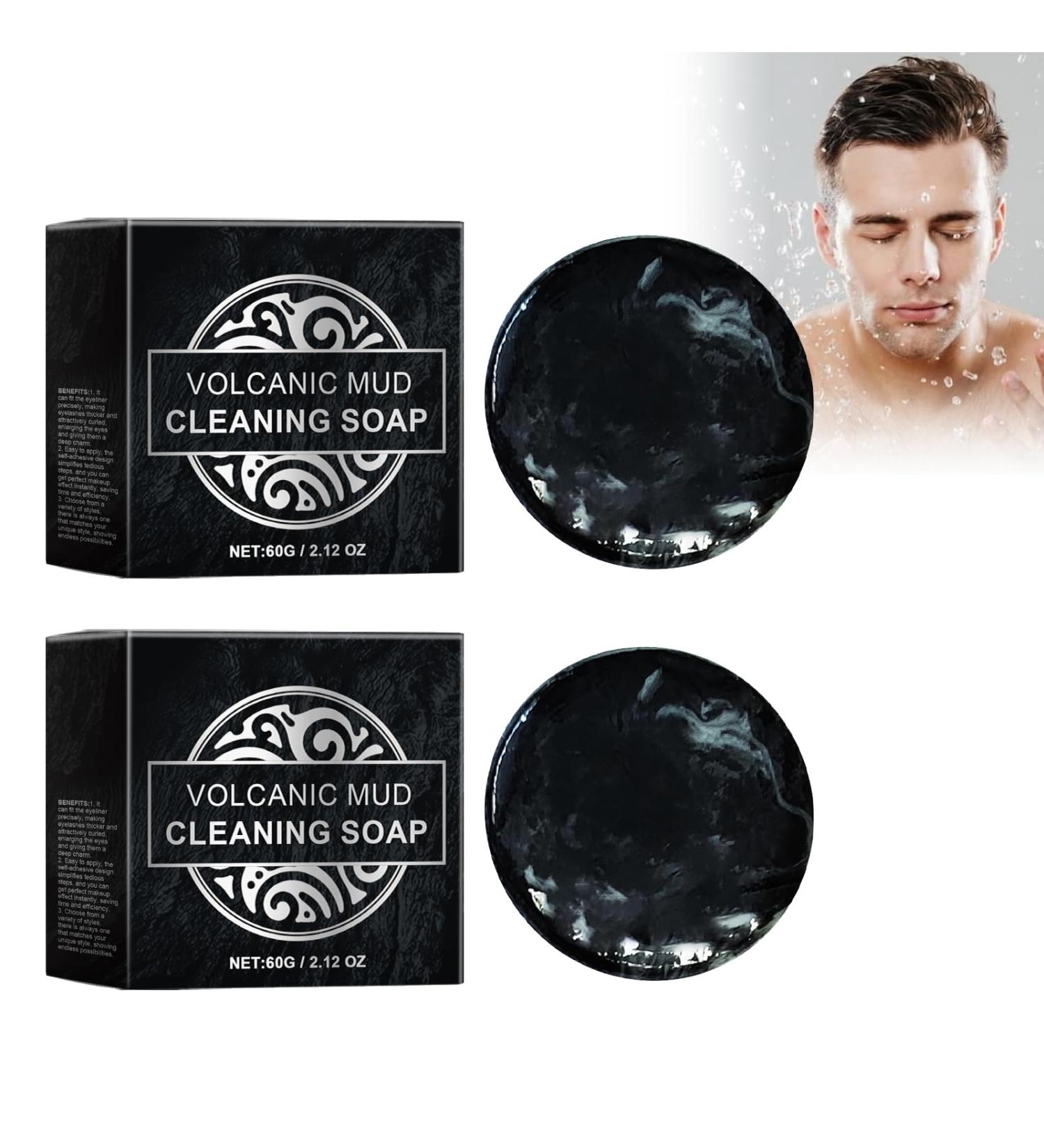  Nurvidis Facial Soap Bread Facial Cleansing Natural Soap Solid Face Cleanser Men Face Soap Cleansing And Moisturizing Soap For Face And Body 2 Pcs - Buy Online on GoSupps.com