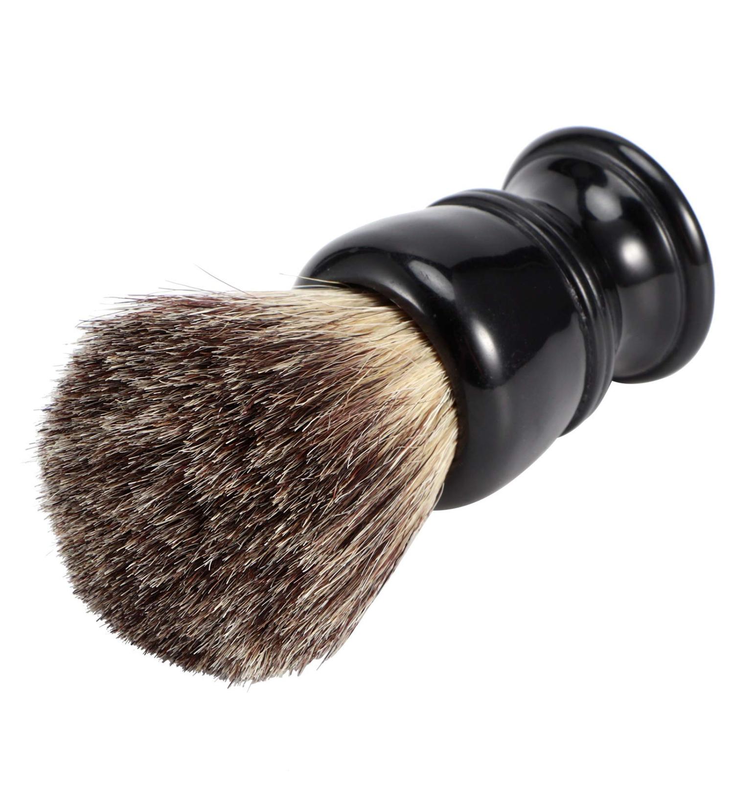 Portable Shaving Brush - Ideal for Foam & Home Use | Best Bathroom Shaving Tool - Buy Online on GoSupps.com