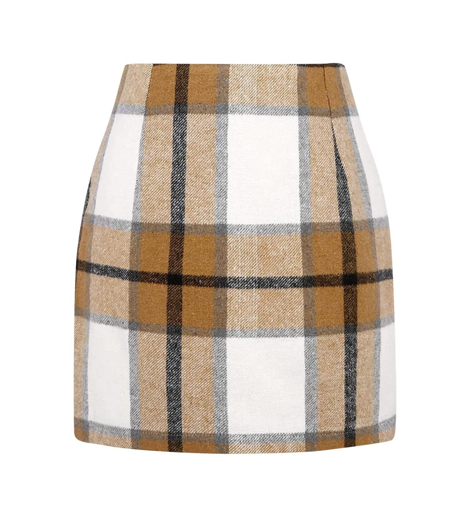 Buy Women's Winter Boho A-Line Skirt | High Waist Floral Fold Dress - Casual & Stylish - Buy Online on GoSupps.com