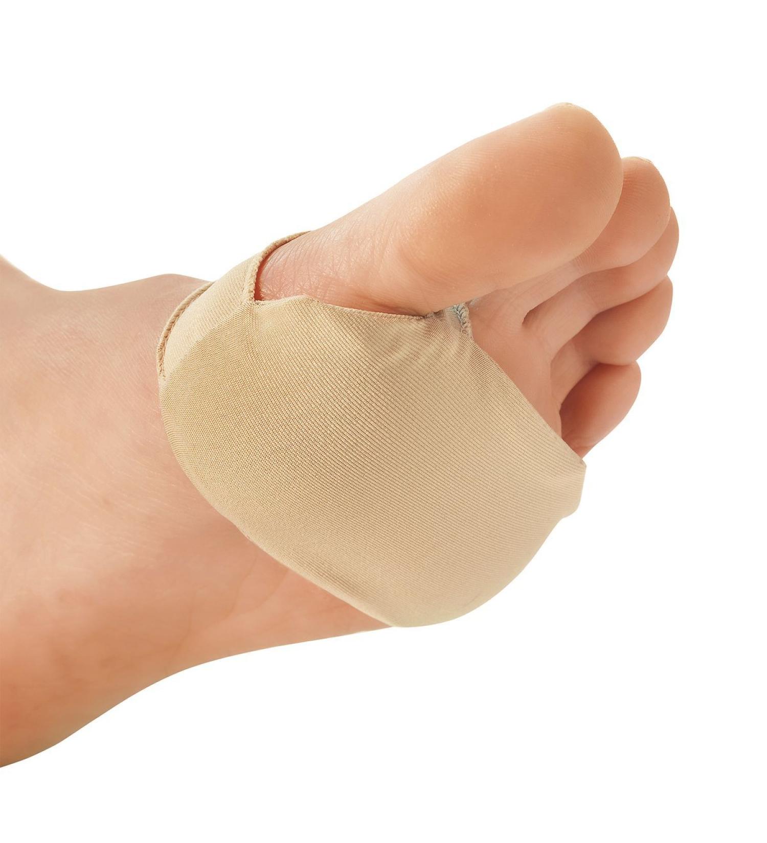 MEDOSAN ball of foot cushion | made of skin-friendly silicone | skin-coloured | size 42 to 44