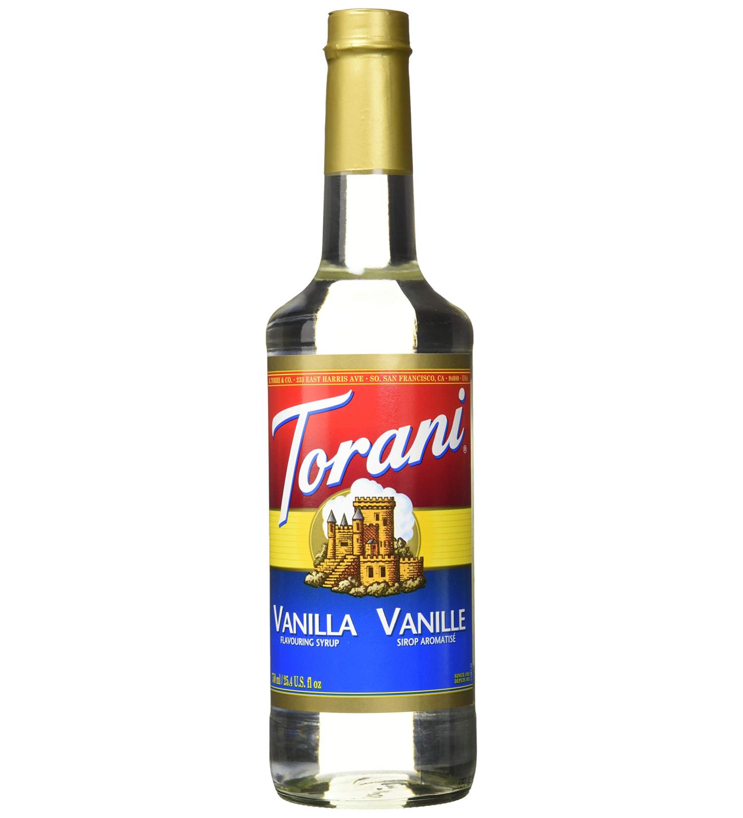 Torani Vanilla Coffee Syrups 0.75 L 750 ml (Pack of 1) Vanilla Coffee Syrups - Buy Online on GoSupps.com