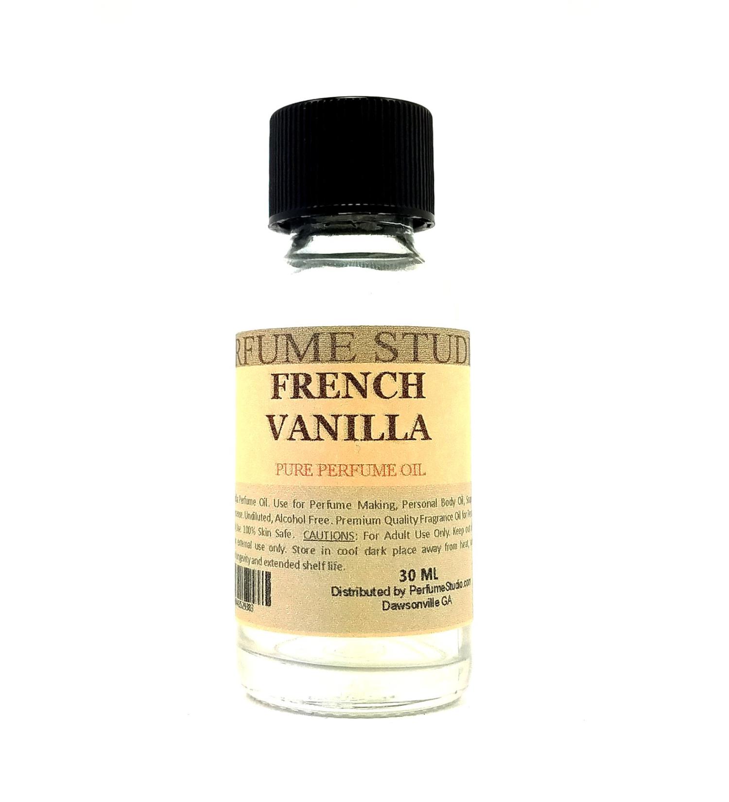 French Vanilla Perfume Oil for Perfume Making Body Oil Soap Candle Making Undiluted(1oz French Vanilla Fragrance Oil)