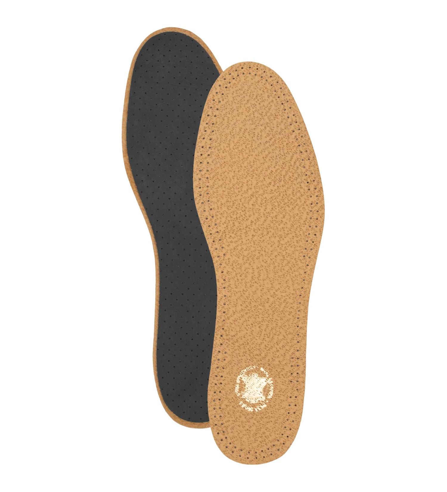 Buy Genuine Leather Activated Carbon Insoles for Men & Women - Comfort & Support - Size 39/40 - Brown 30514 - Buy Online on GoSupps.com
