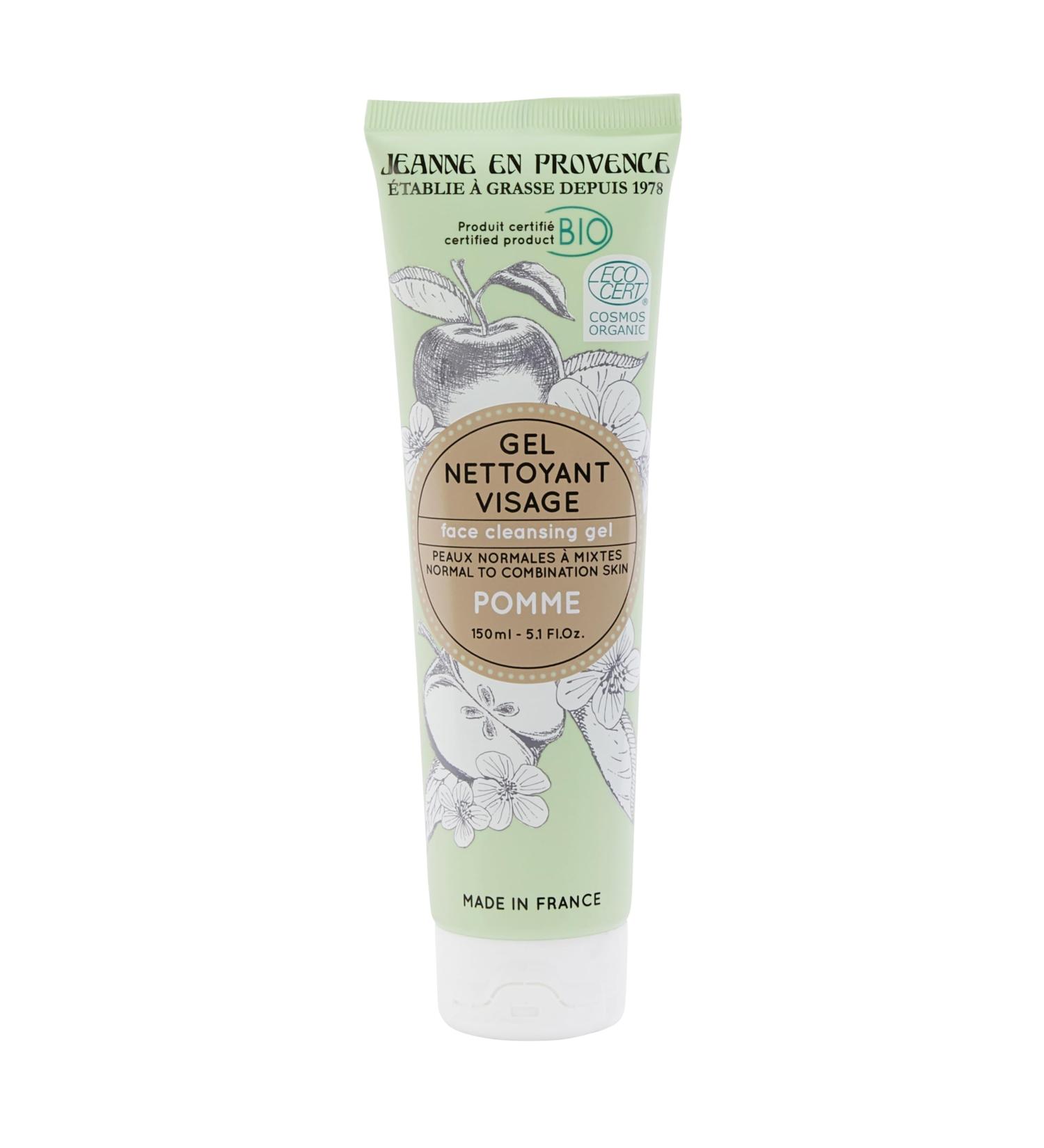  Jeanne En Provence Jeanne en Provence - Apple Facial Cleansing Gel - Organic - Made in France - 150 ml - Buy Online on GoSupps.com