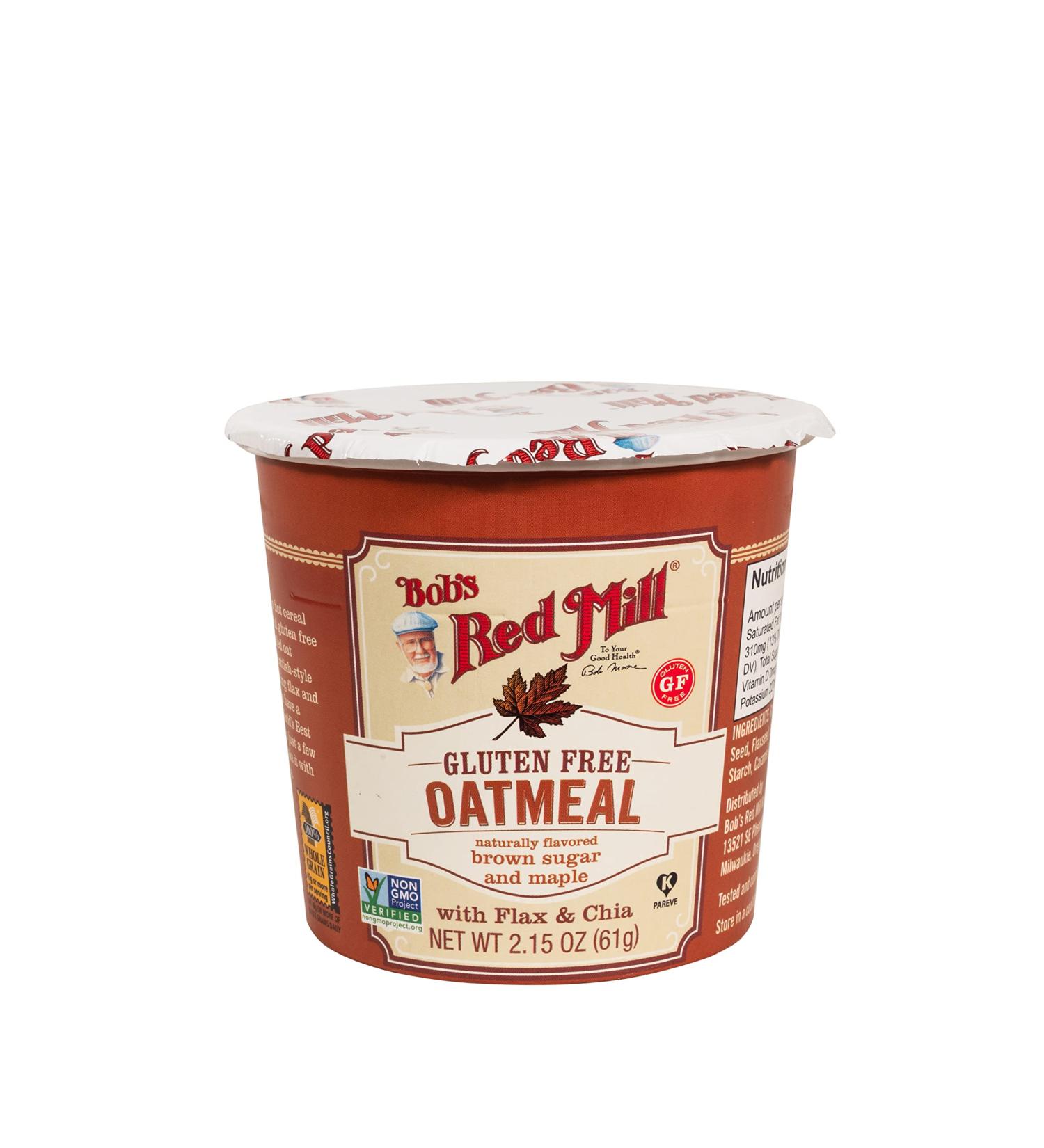 Bob's Red Mill - Gluten Free Oatmeal Cup Brown Sugar and Maple - 2.15 oz.