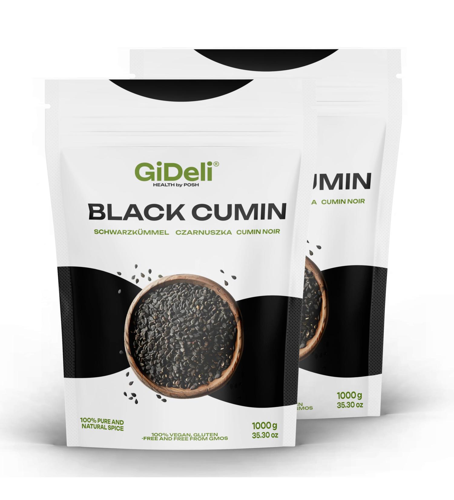  GiDeli GiDeli Whole Black Seed 2kg Real Black Seed Versatile in Your Kitchen - Buy Online on GoSupps.com