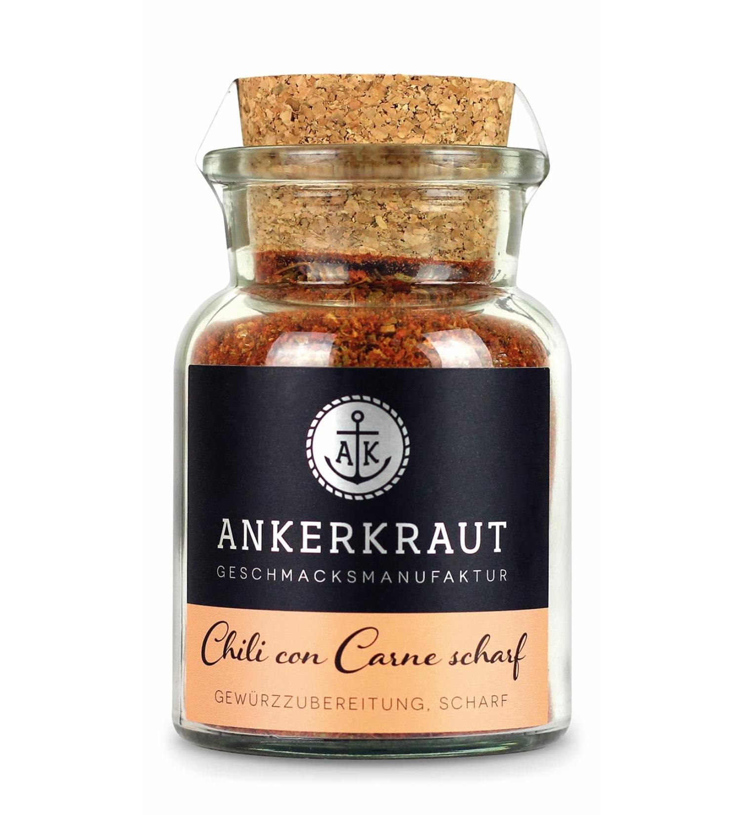  Ankerkraut Ankerkraut Chili con Carne 80g Cork Sharp Pepper Spice Mix - Buy Online on GoSupps.com