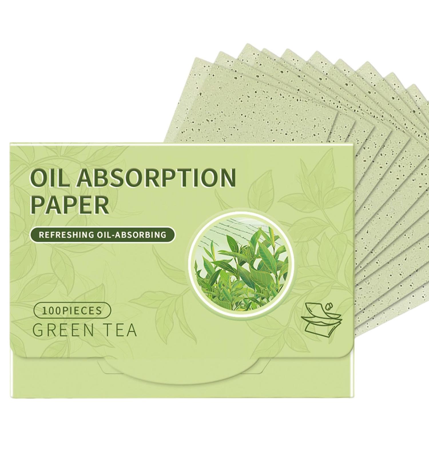 Blotting Paper for Oily Skin - 100 Oil Blotting Sheets | Soft Makeup Oil Absorbing Sheets | Makeup Blotting Paper Facial Tissue | Oil Control Film for Makeup Beginners Beauty Lovers - Buy Online on GoSupps.com