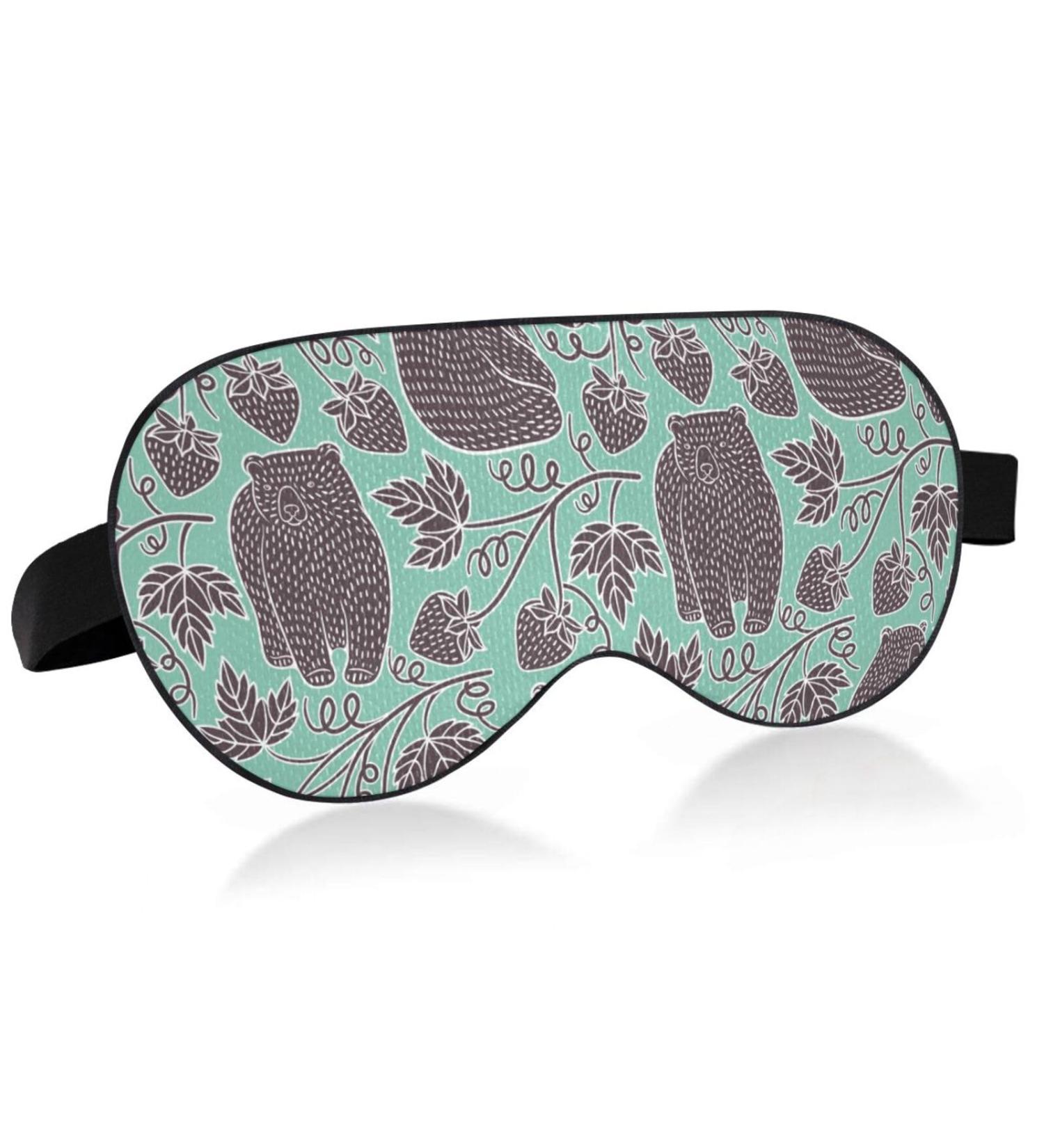 Haskirky Light Blocking Eye Mask for Deep Sleep on Business Trips - Adjustable and Breathable Adult Men and Women - Ideal for Yoga, Meditation, and Office Use - Buy Online on GoSupps.com