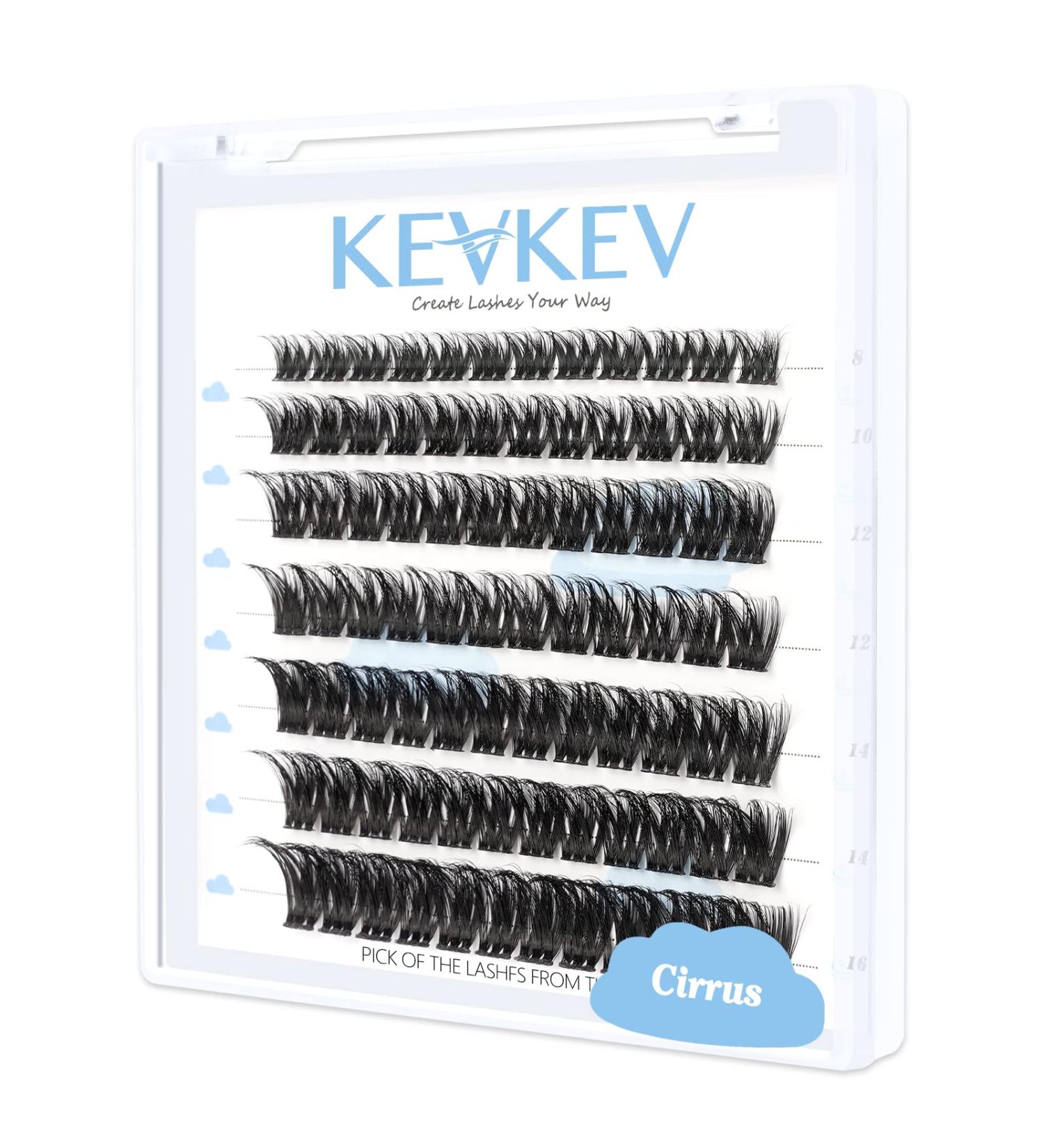 Lash Clusters 84 Pcs Cluster Lashes Eyelash Clusters DIY Cluster Eyelash Extensions Individual Lashes that Look Like Eyelash Extensions Natural Look Thin Band & Soft (Cirrus D-8-16mix) D-Mix (8-16mm) Cirrus - Buy Online on GoSupps.com