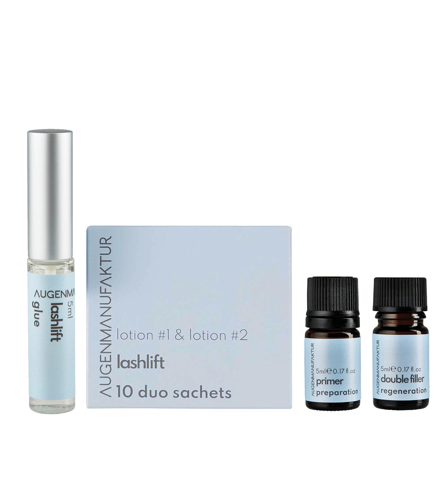 Augenmanufaktur Eyelash Lifting Refill Kit - Professional Sachets for Long Voluminous Natural Eyelashes - International Shipping Available - Buy Online on GoSupps.com