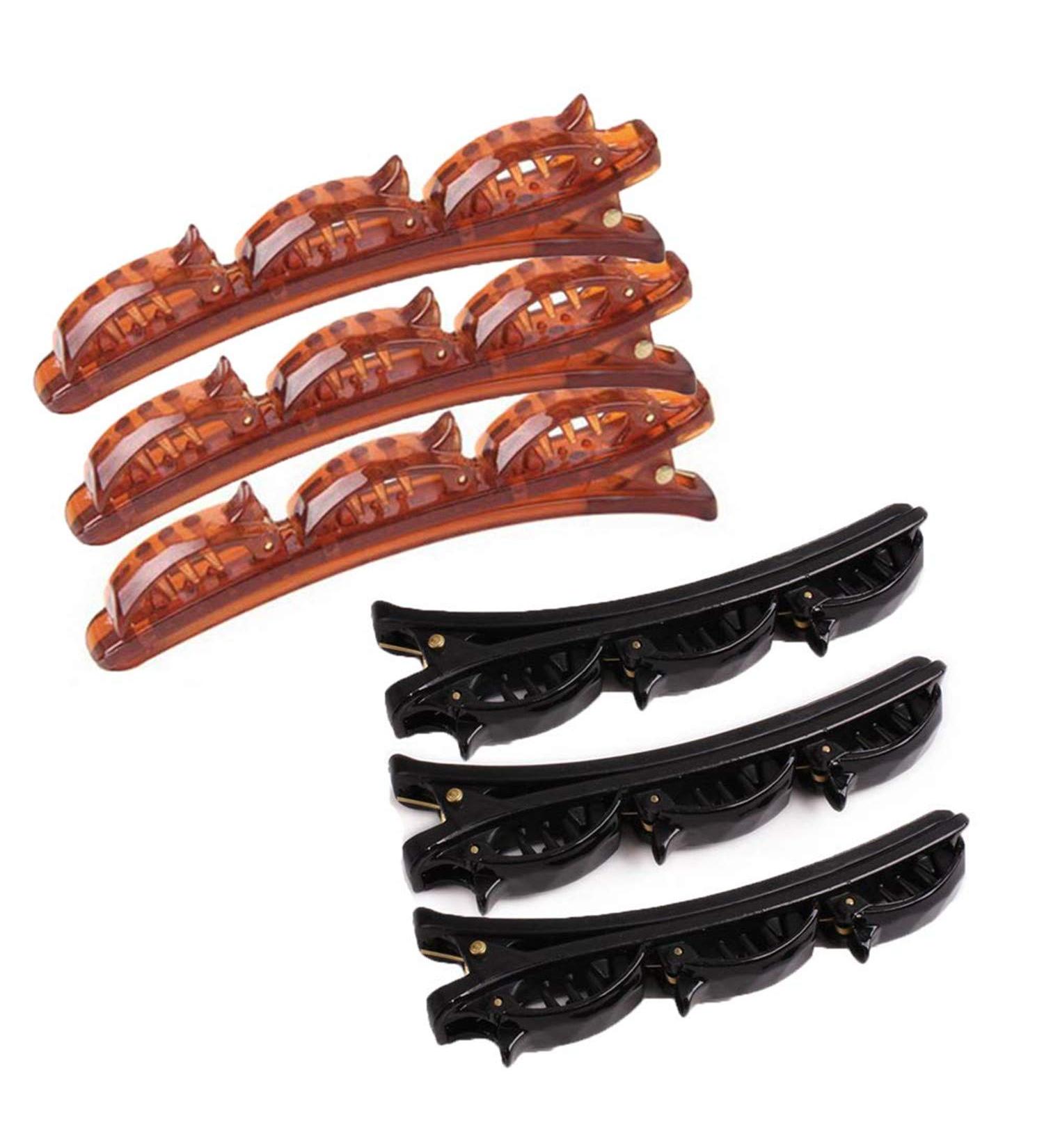 Youning Stylish Hair Clips Set for Women & Girls - 6pcs Braiding Tools for Ponytails & Waves - Hair Accessories for Perfect Hairstyle - Buy Online on GoSupps.com