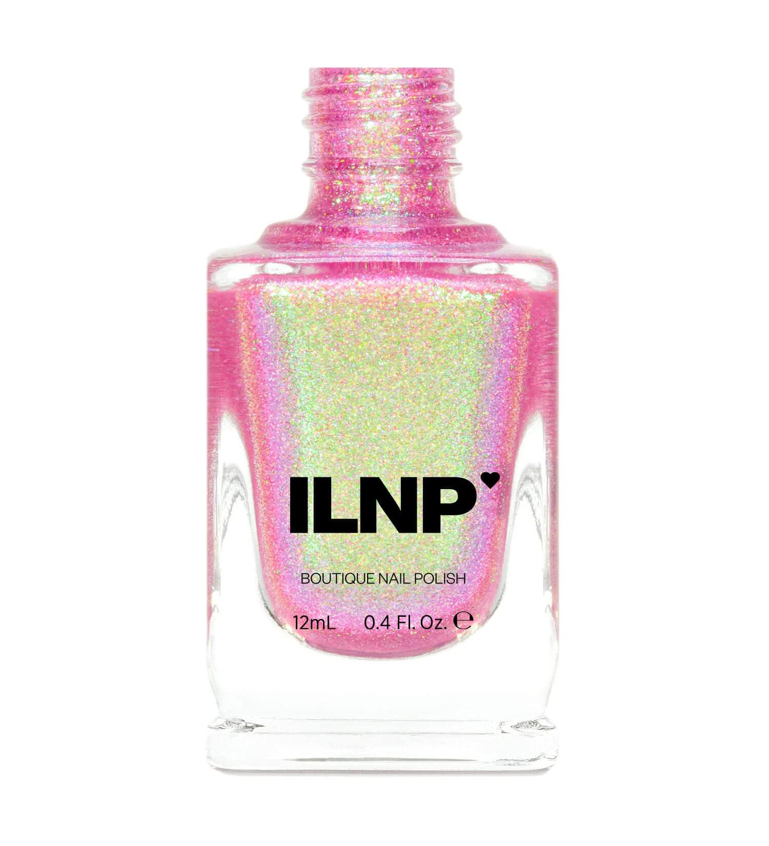 ILNP Pixie Party Pink Holographic Jelly Nail Polish - Buy Online on GoSupps.com