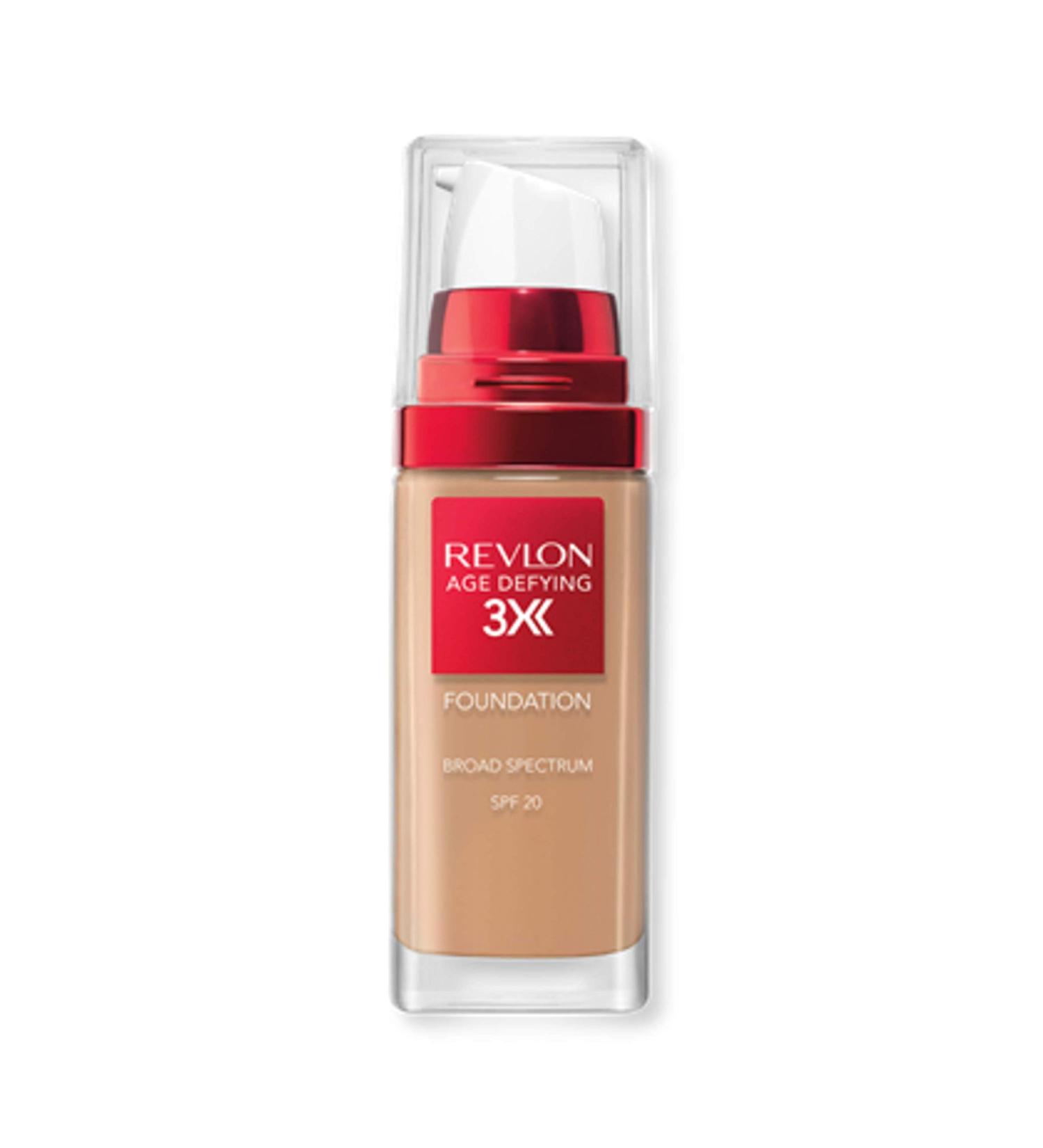 Revlon Age Defying 3X Liquid Foundation SPF 30 Natural Beige 1 Fl Oz - Buy Online on GoSupps.com