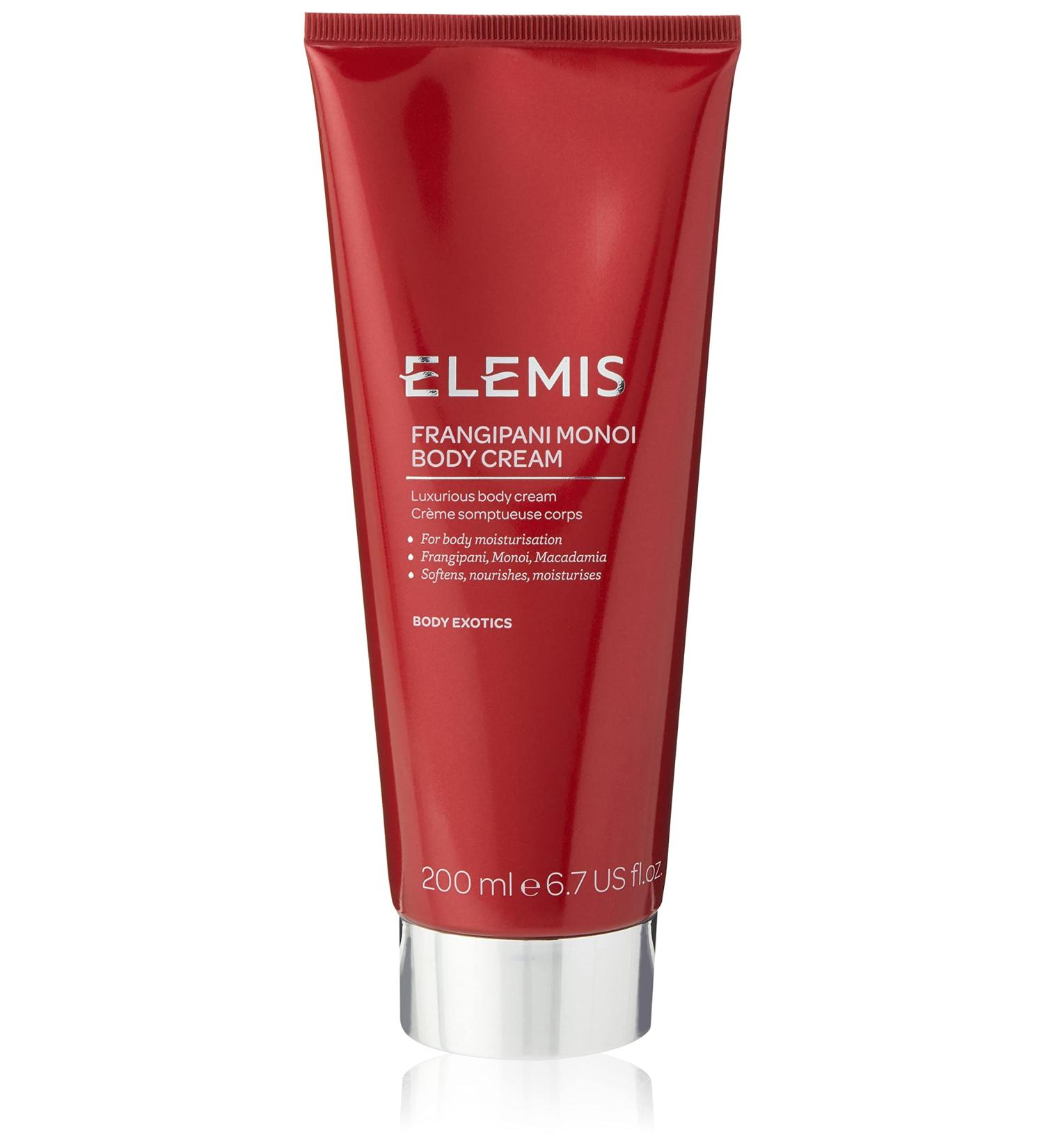 ELEMIS Frangipani Monoi Body Cream 6.7oz - Luxurious Hydrating Body Moisturizer - Buy Online on GoSupps.com