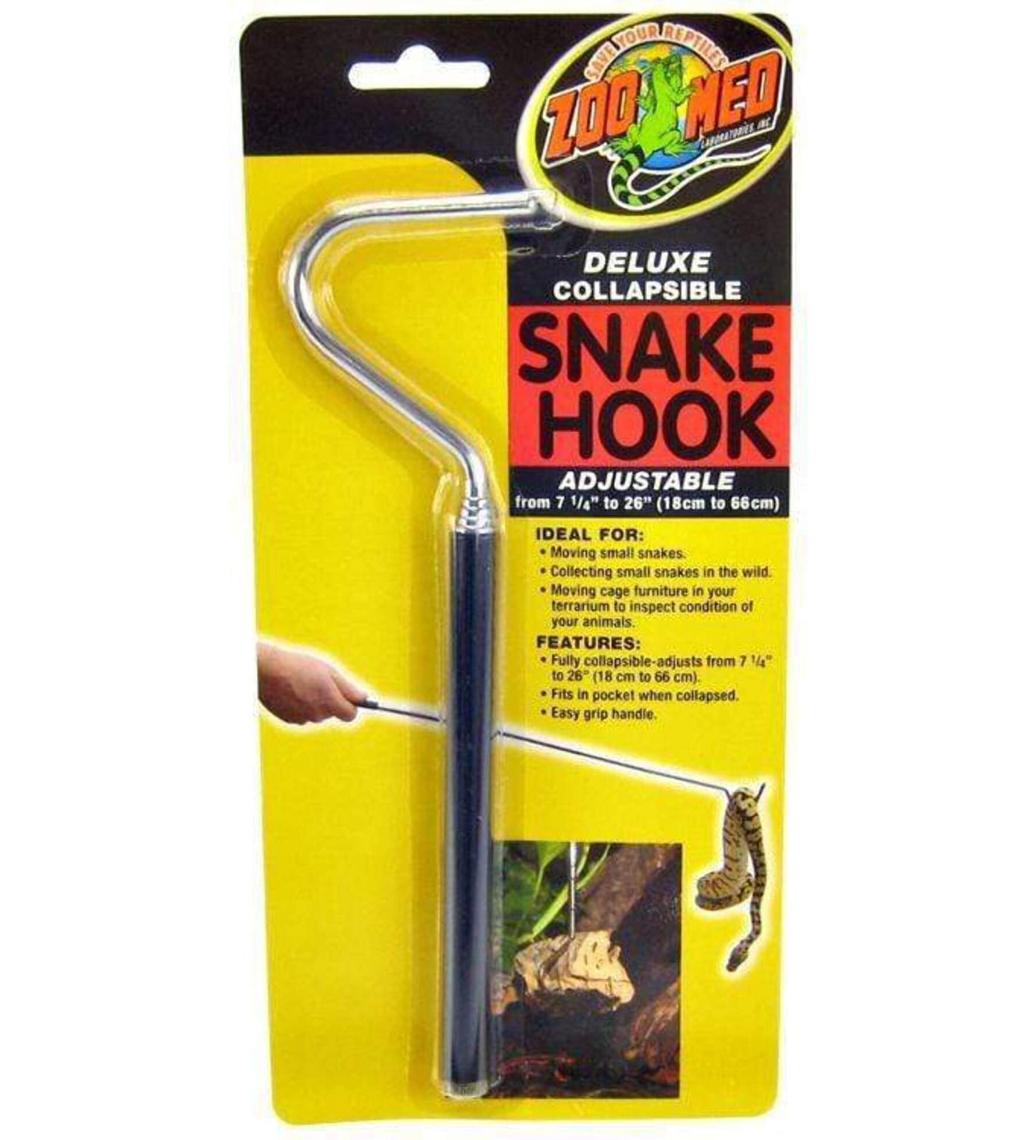 Zoo Med Deluxe Collapsible Snake Hook 7.25-26 Inch