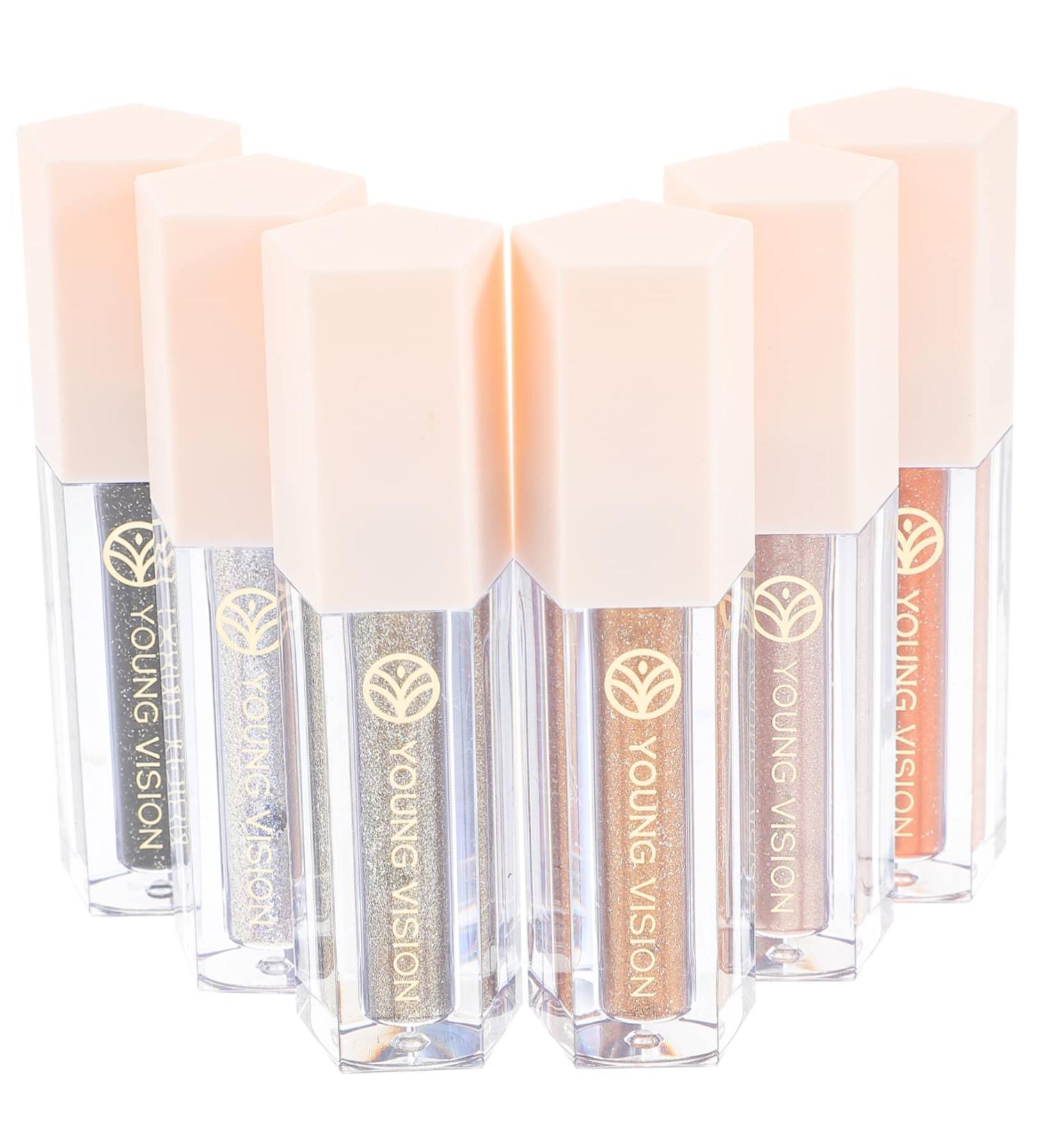 DRESSOOS Make Up Accessories 6pcs Eye Shadow Set Glitter Outfit Eye Glitter Korean Eye Makeup Accessories Cosmetic Miss Shimmer 1 count (Pack of 1) As Shown - Buy Online on GoSupps.com