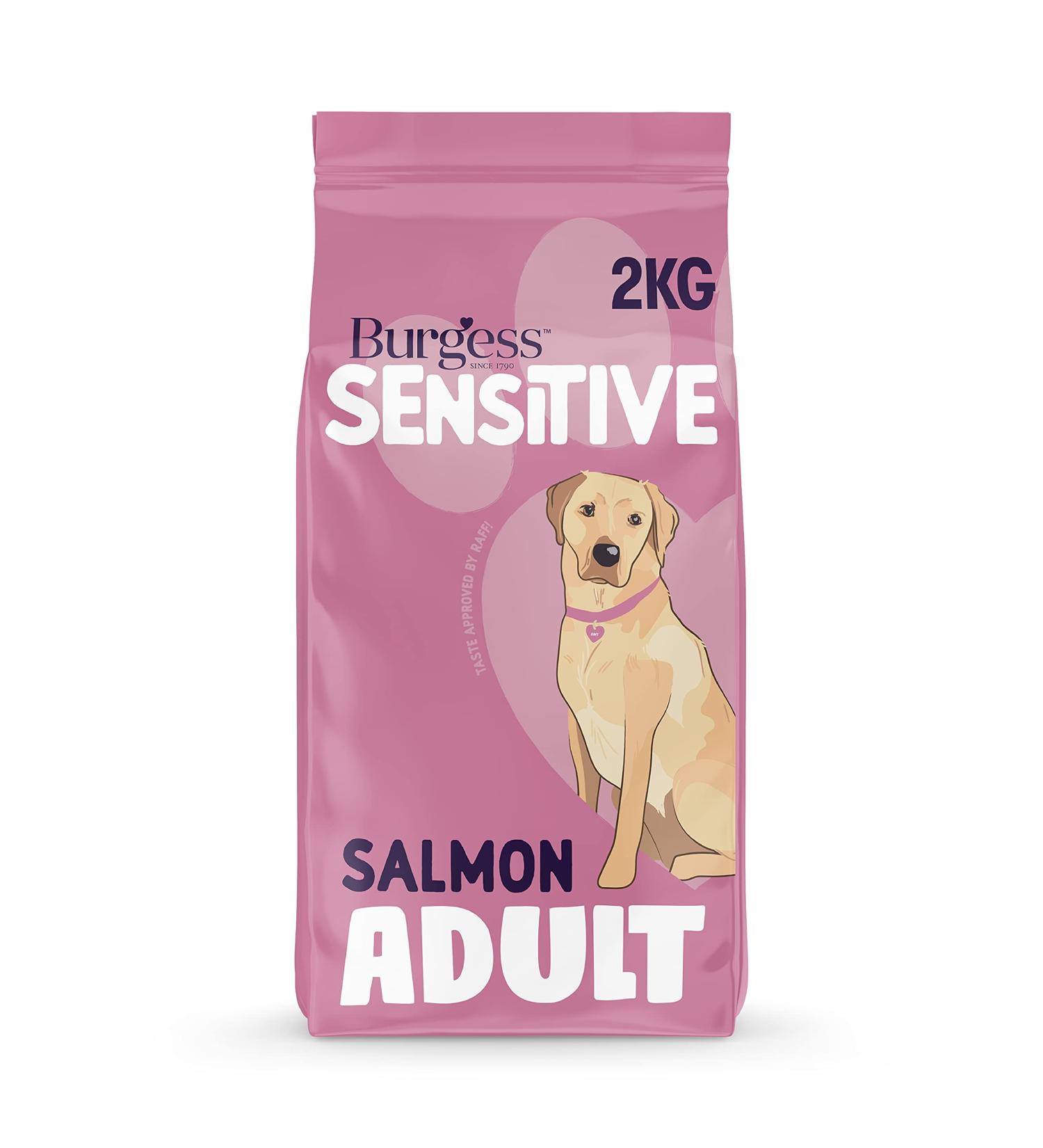 Burgess Sensitive Scottish Salmon & Rice 2kg - Buy Online on GoSupps.com