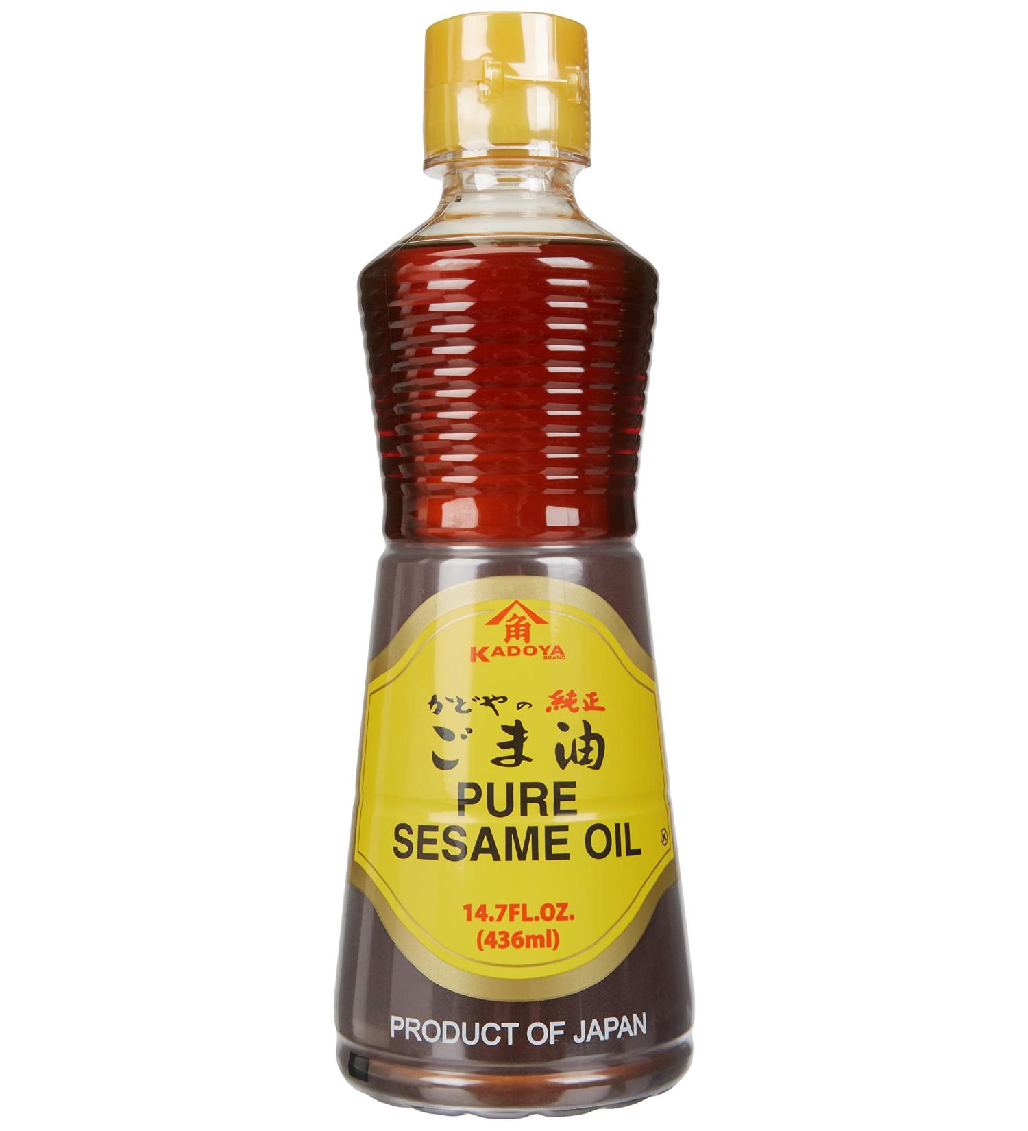 KADOYA Gold Sesame Oil Pet - 436ml | Premium Quality for Cooking & Health | International Shipping - Buy Online on GoSupps.com