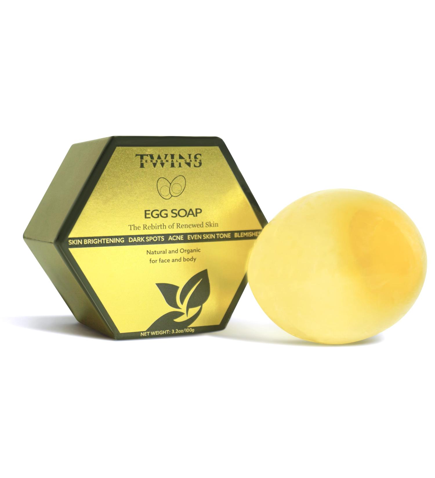 Buy Luxurious Handmade Egg Soap with Kojic & Hyaluronic Acid - All-Natural Ingredients for Radiant Skin - Buy Online on GoSupps.com