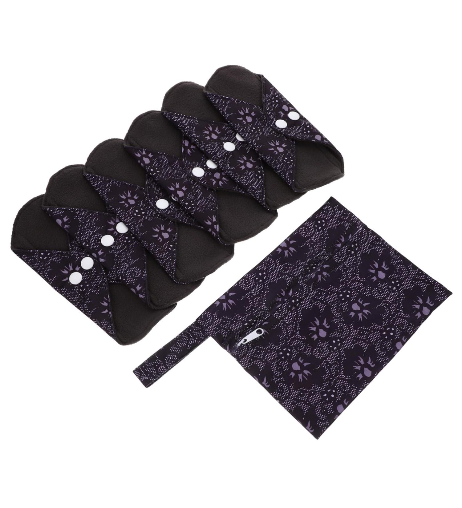 Lurrose 1 Set Reusable Feminine Pads - Portable & Comfortable Napkin for Girls | Female Supply Accessories - Buy Online on GoSupps.com