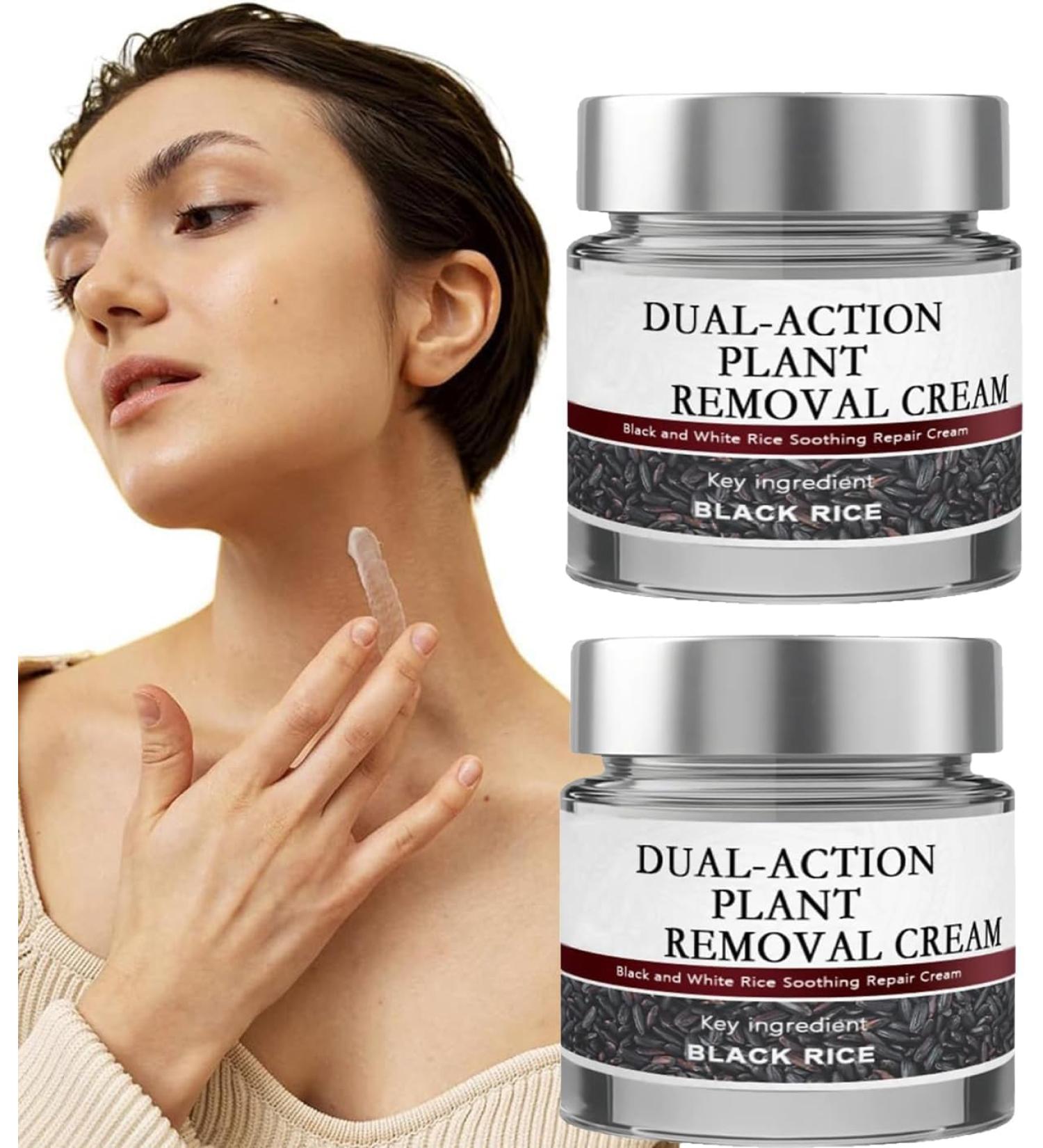  STQSMLUAS Black Rice Skin Repair Essence 2-Pack Multi-Effect Creams: Black Rice Essence Anti-Wart Cream Firming Rice Bran Exfoliating Cream and Wrinkle Reducer for All Skin Types - Buy Online on GoSupps.com