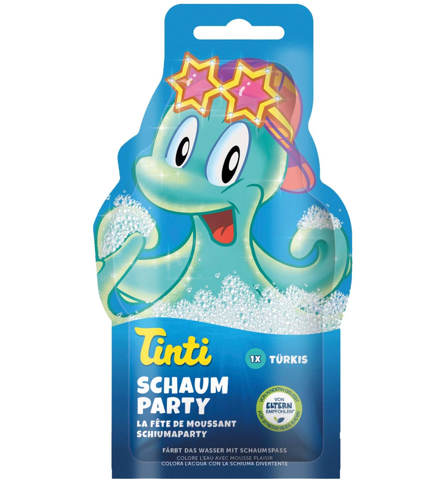 Tinti foam party turquoise 40 ml