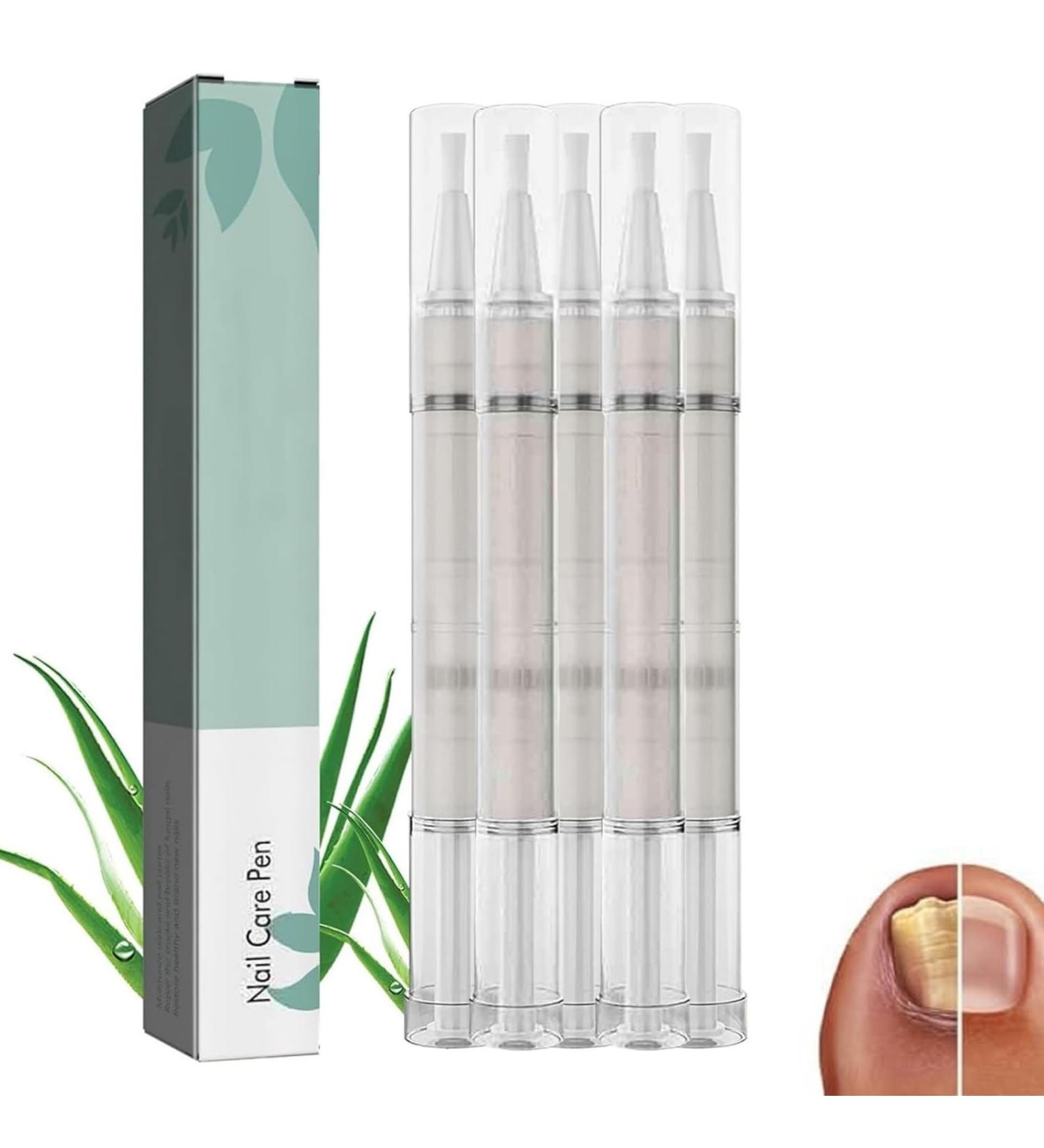 Nail Care Pen Set - 5PCs Nail Repair & Care Stick for Healthy Well-Groomed Fingernails & Toenails - Buy Online on GoSupps.com